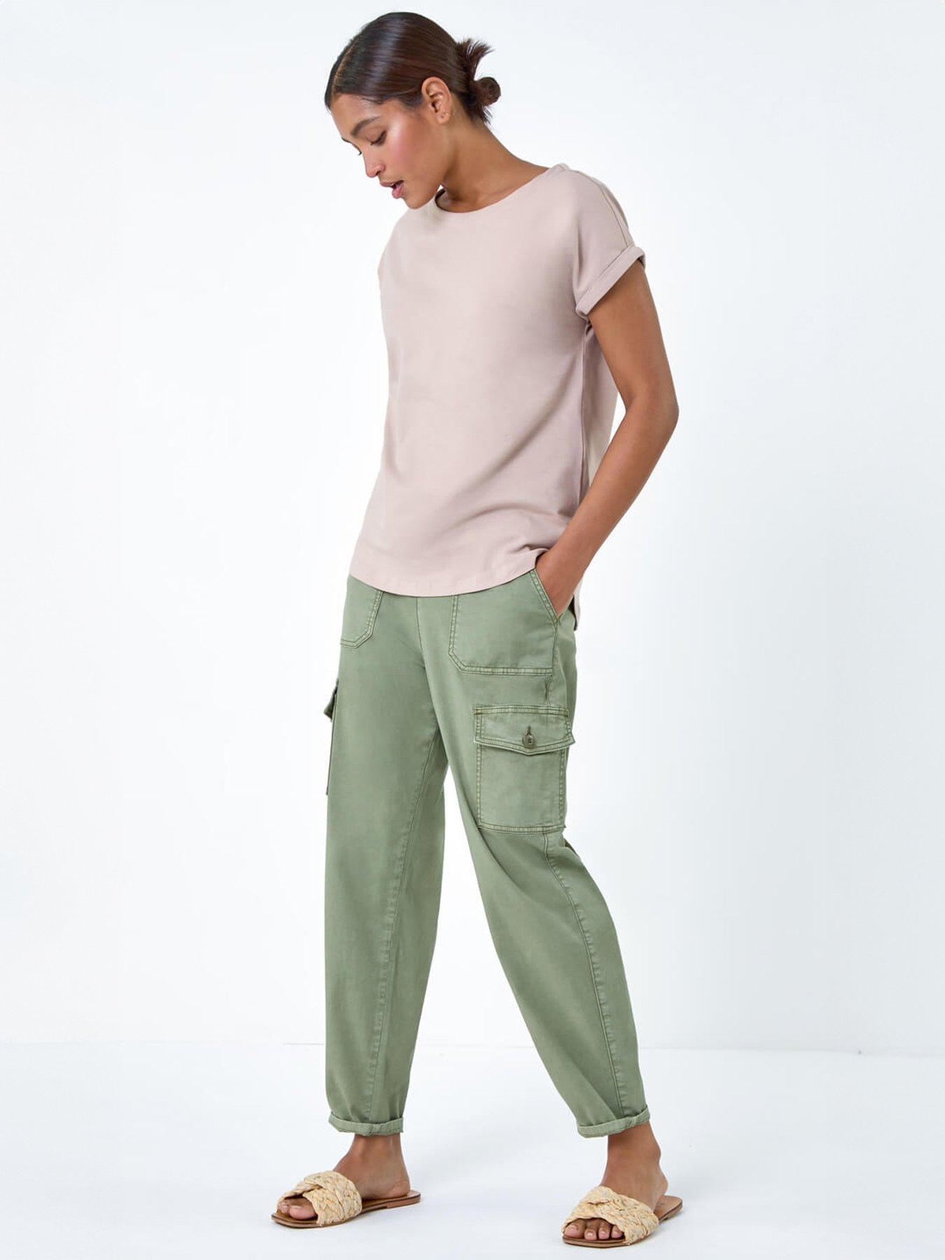 Image 3 of 5 of Roman Plain Stretch Cotton Jersey T-shirt