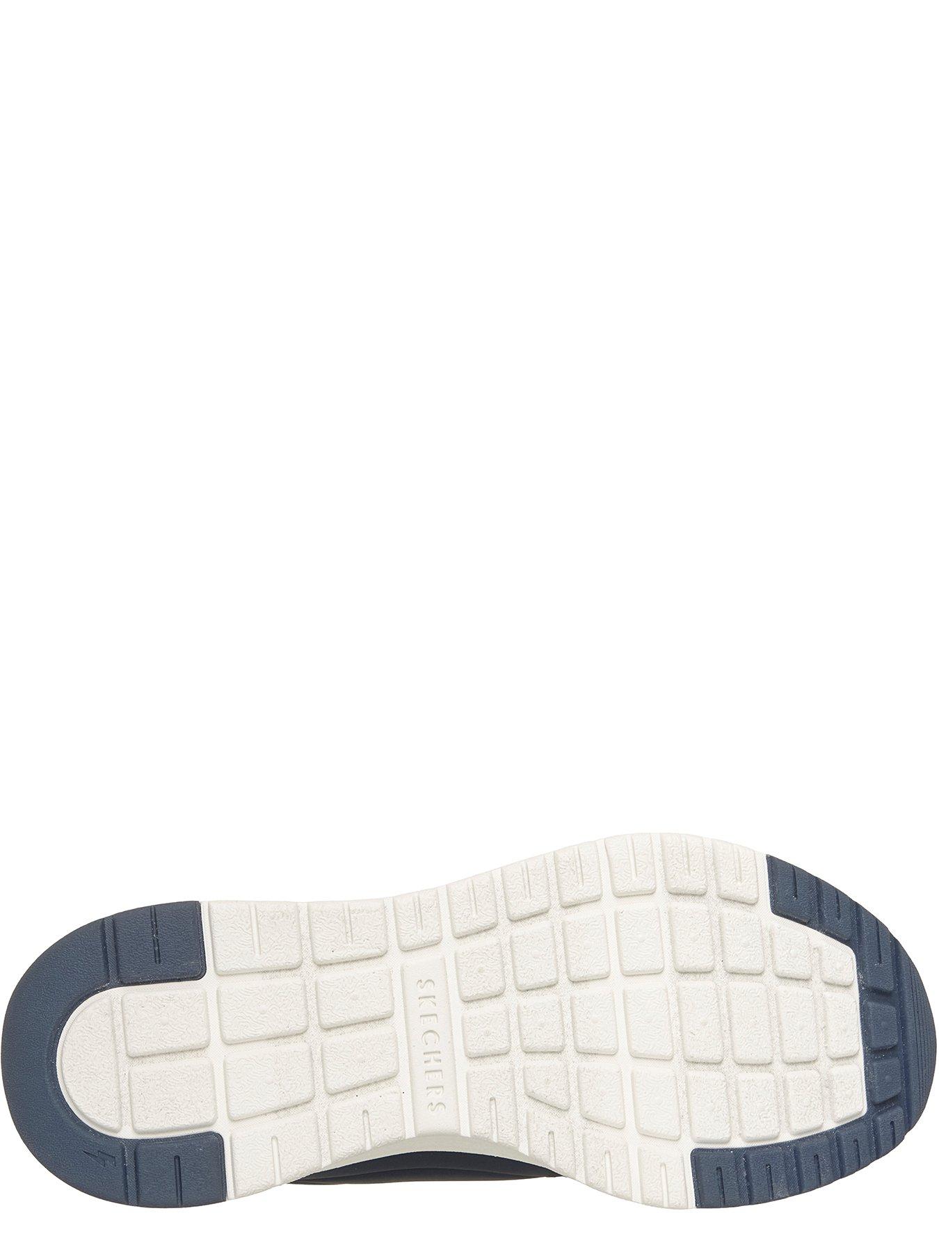 Image 4 of 6 of Skechers Uno Lite 2 Durabuck With Metallic Trim Lace Up Fashion Sneaker - Navy