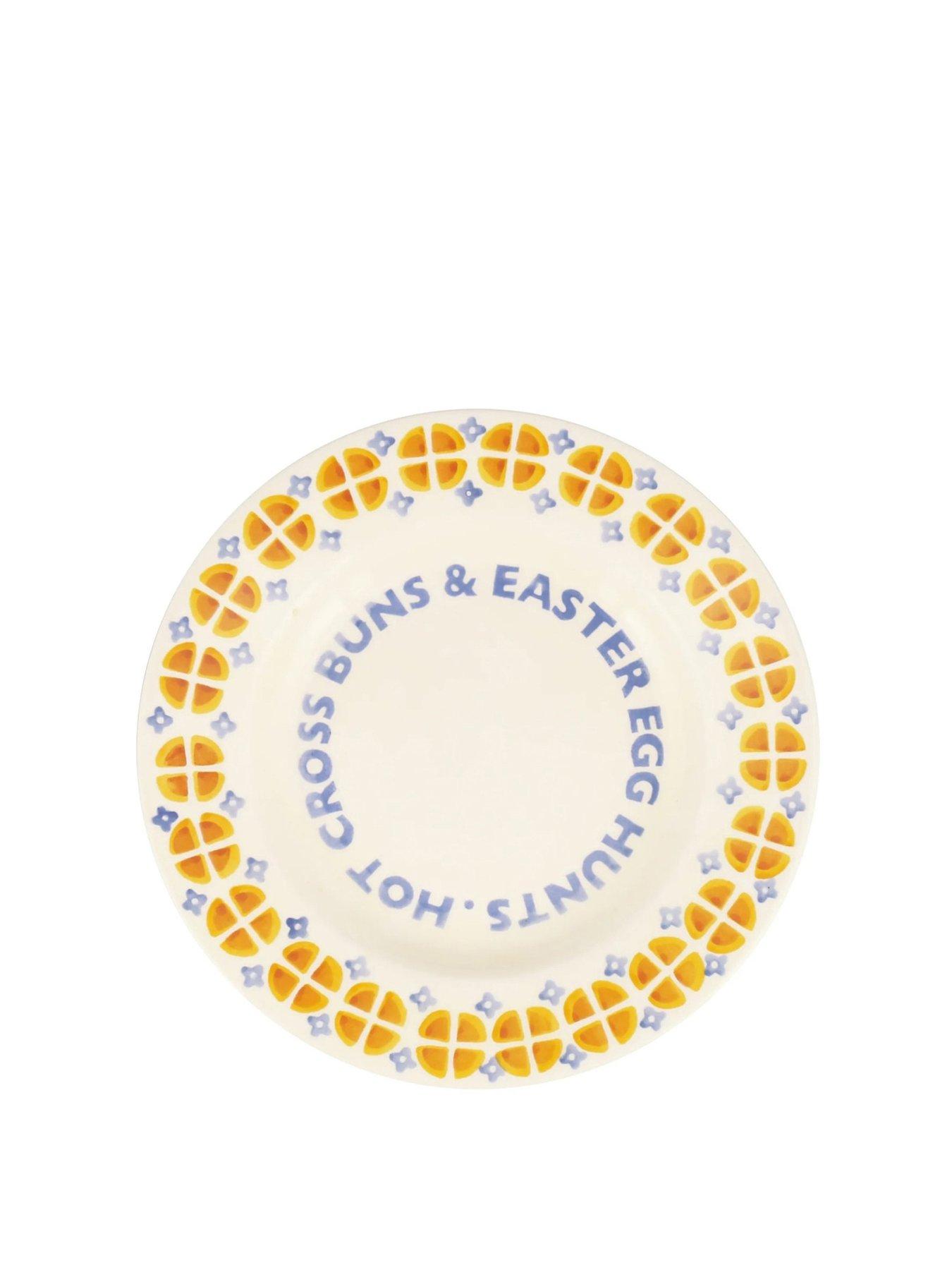 Image 2 of 3 of Emma Bridgewater Hot Cross Buns 8 1/2 Plate
