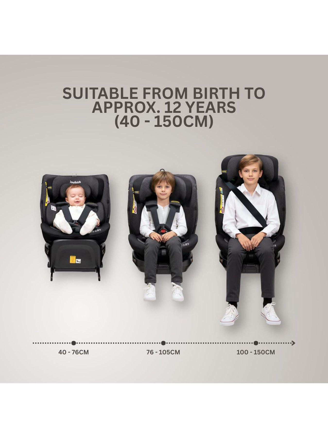 Image 2 of 7 of Jovikids Ranger Top Teather Car Seat - Twilight