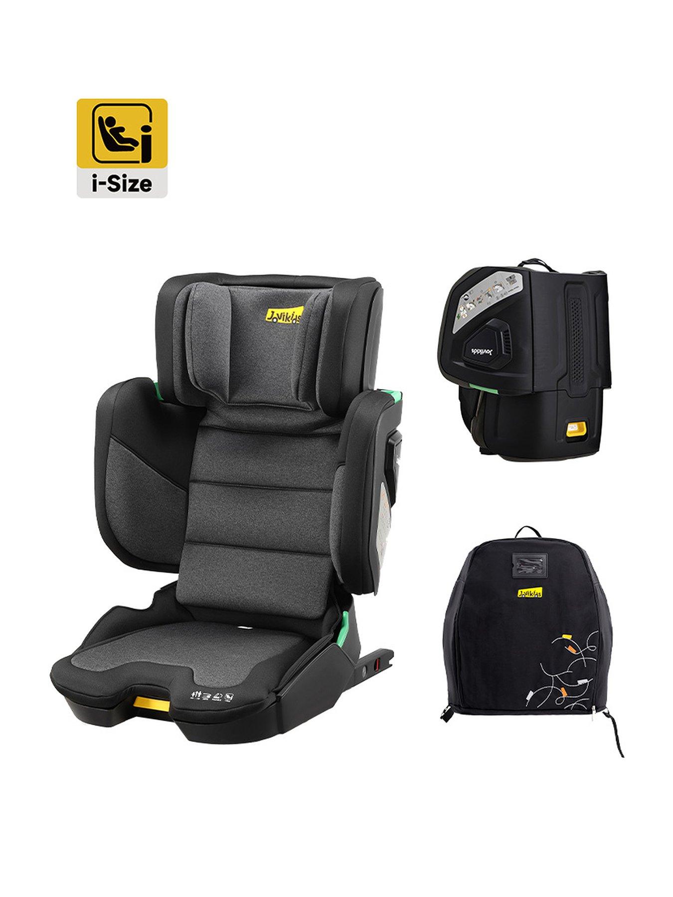 Image 1 of 8 of Jovikids Rober + Compact Folding Booster Car Seat - Twilight