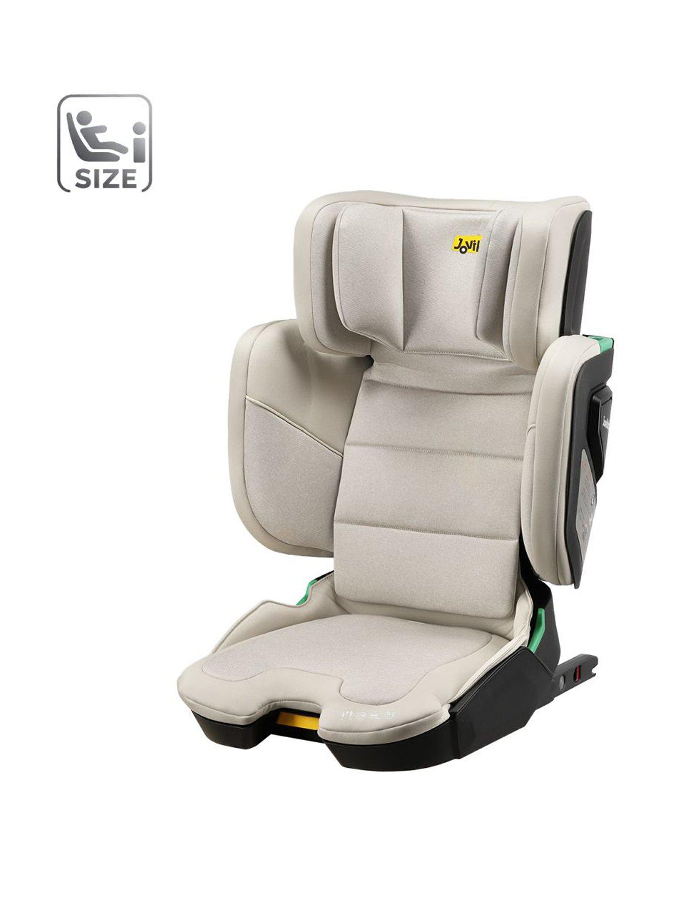 Jovikids Rober + Compact Folding Booster Car Seat - Milkstone