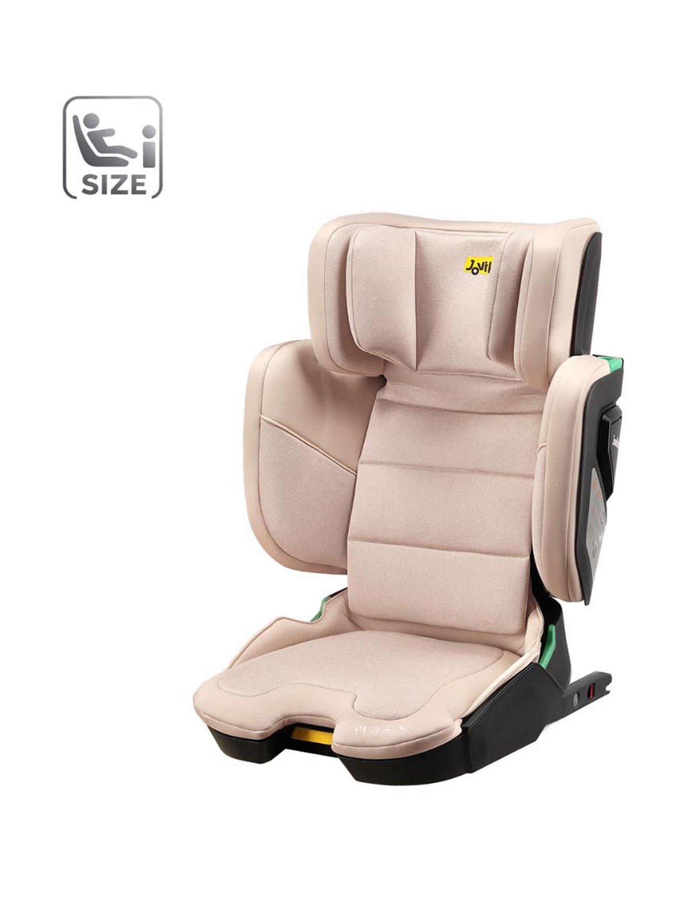 Image 1 of 8 of Jovikids Rober + Compact Folding Booster Car Seat - Rosewood