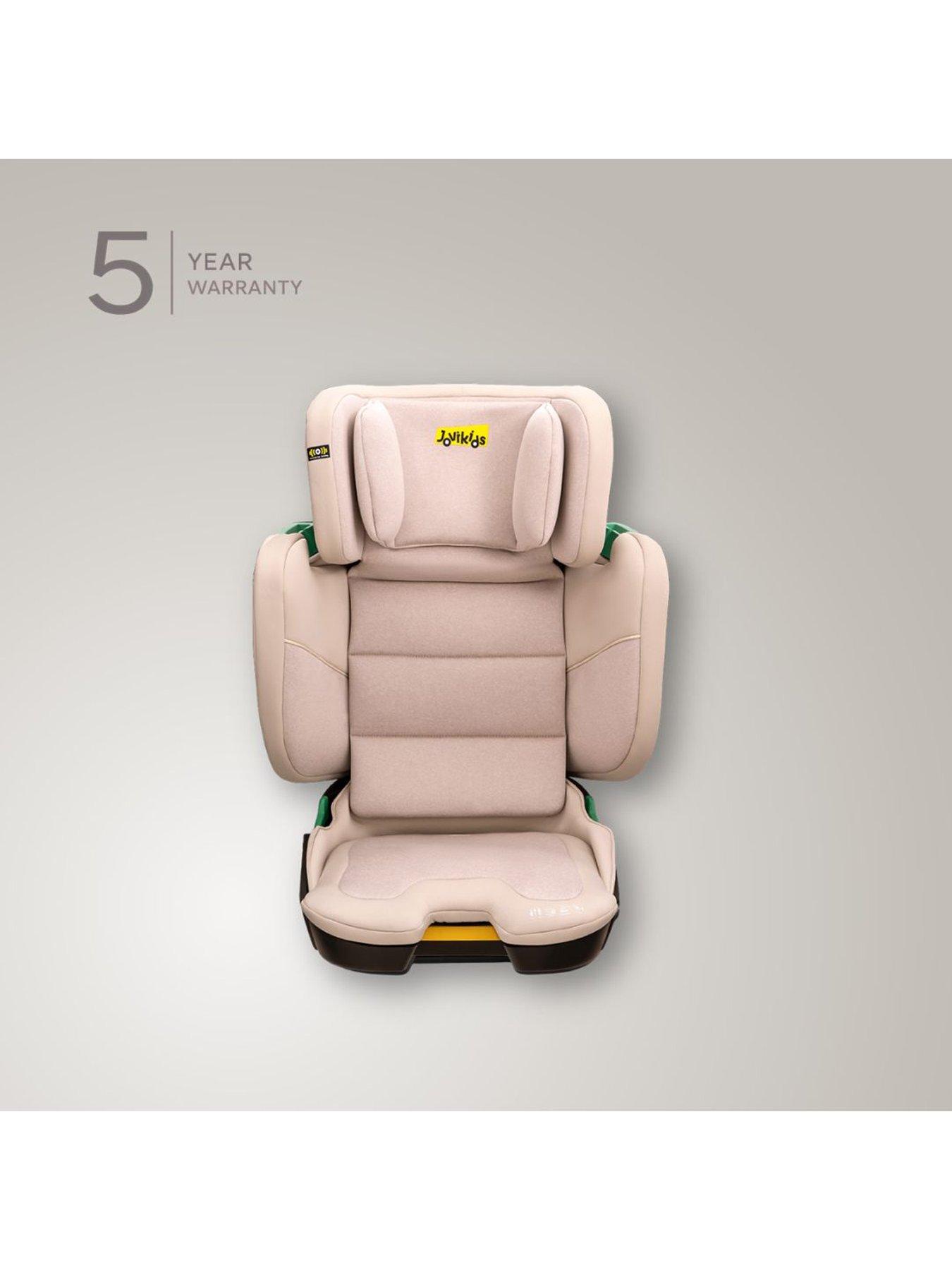 Image 7 of 8 of Jovikids Rober + Compact Folding Booster Car Seat - Rosewood