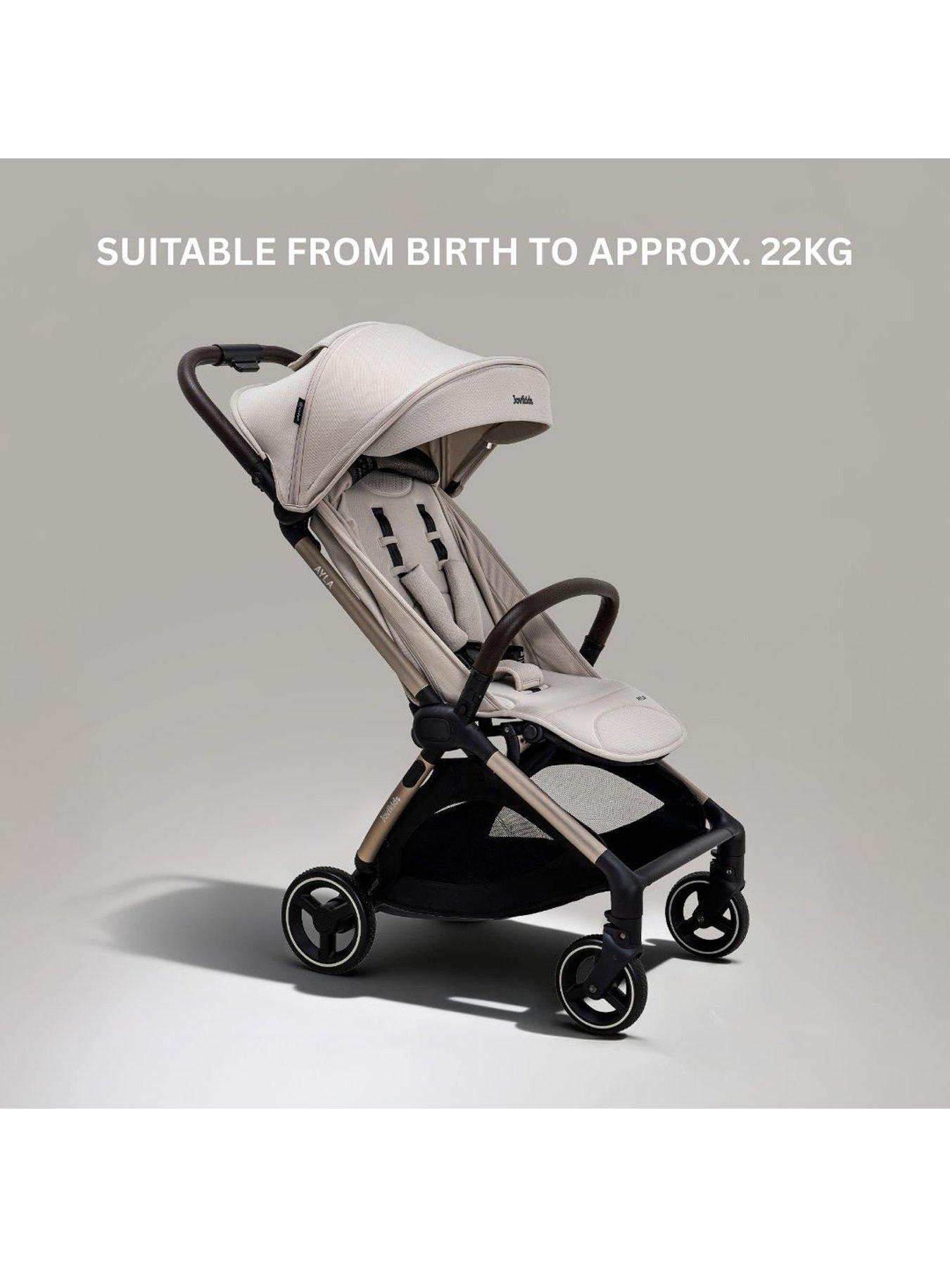 Image 2 of 8 of Jovikids Ayla Compact Stroller - Dawn Beige