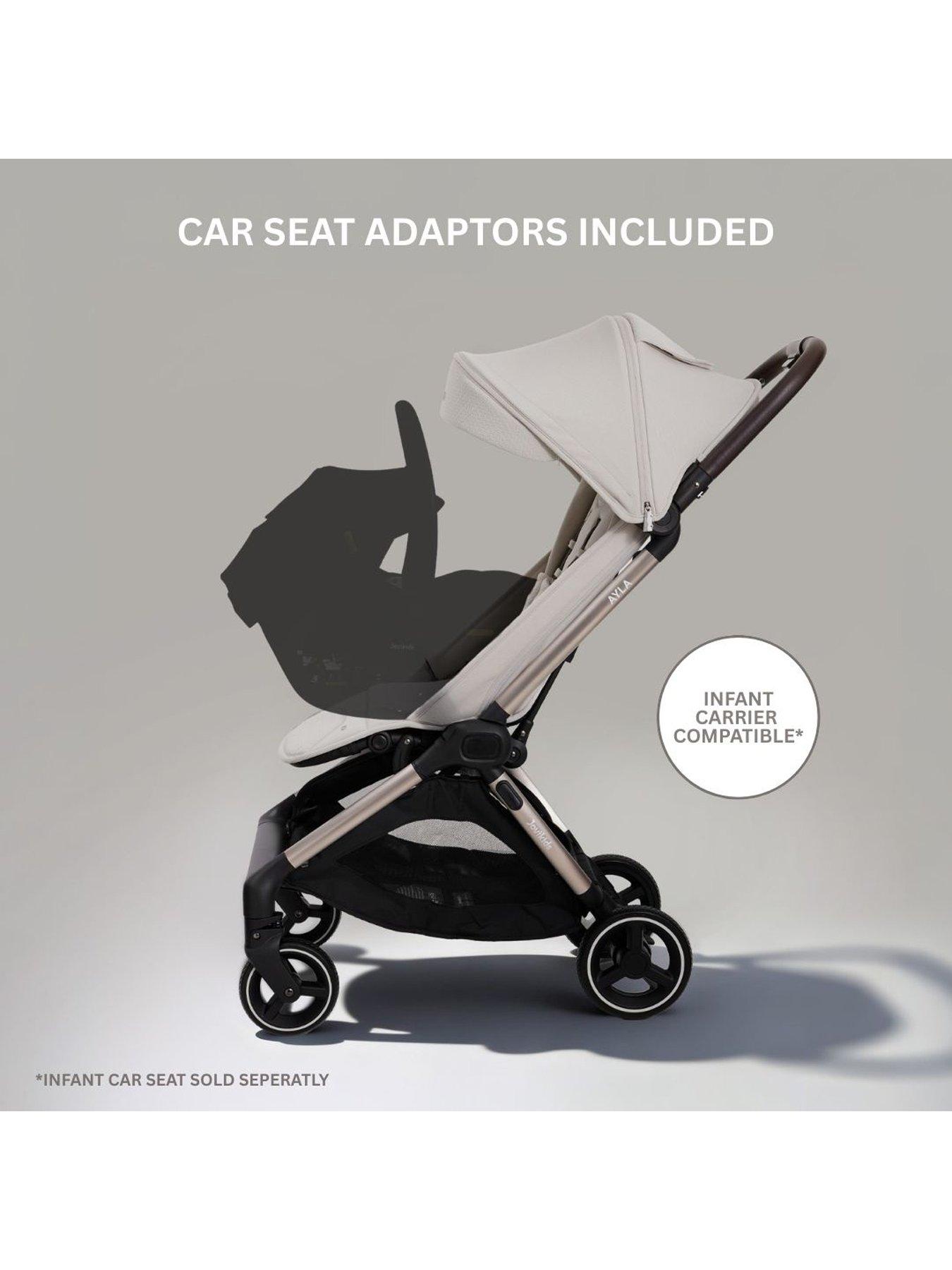 Image 5 of 8 of Jovikids Ayla Compact Stroller - Dawn Beige