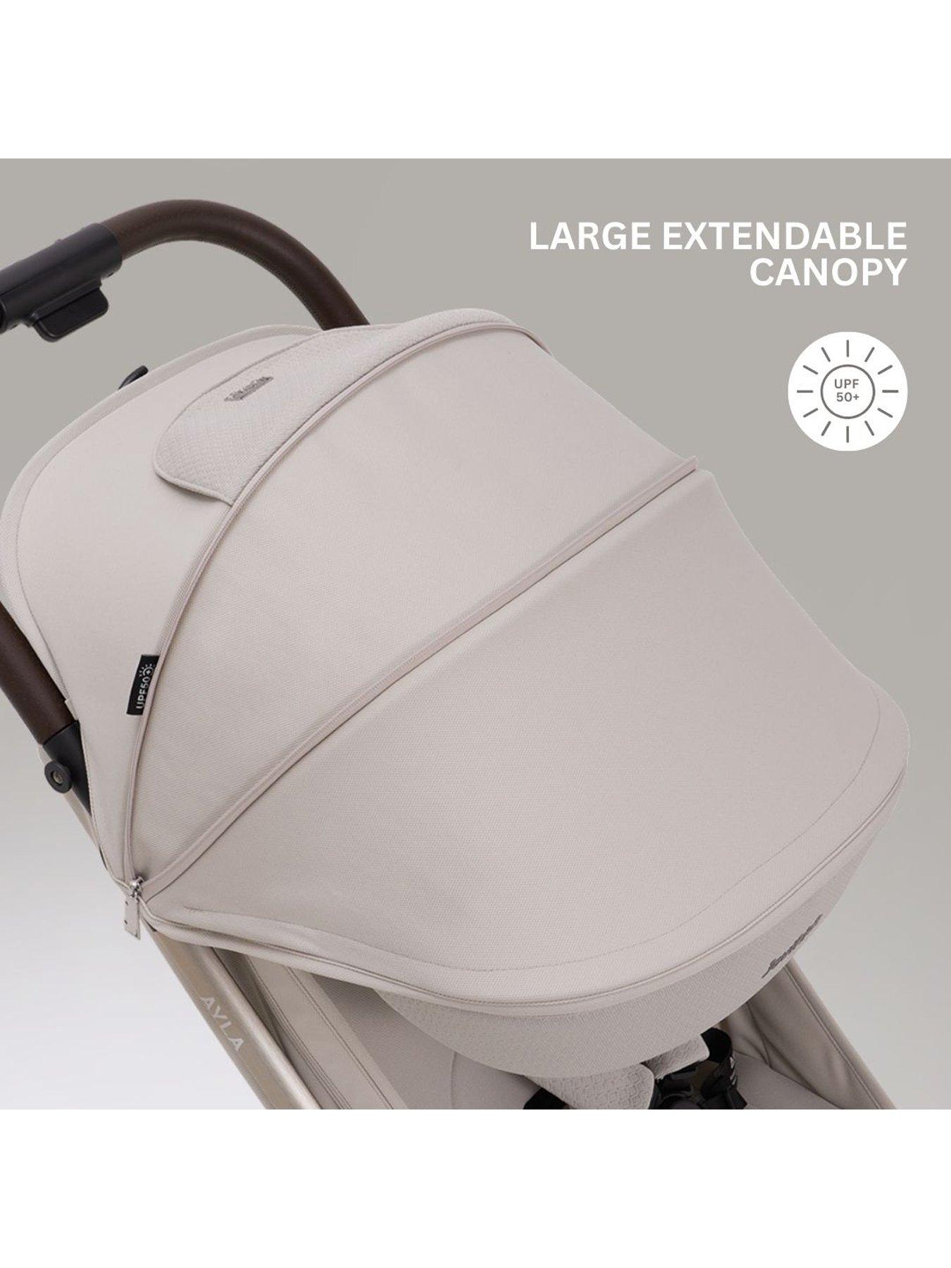 Image 6 of 8 of Jovikids Ayla Compact Stroller - Dawn Beige