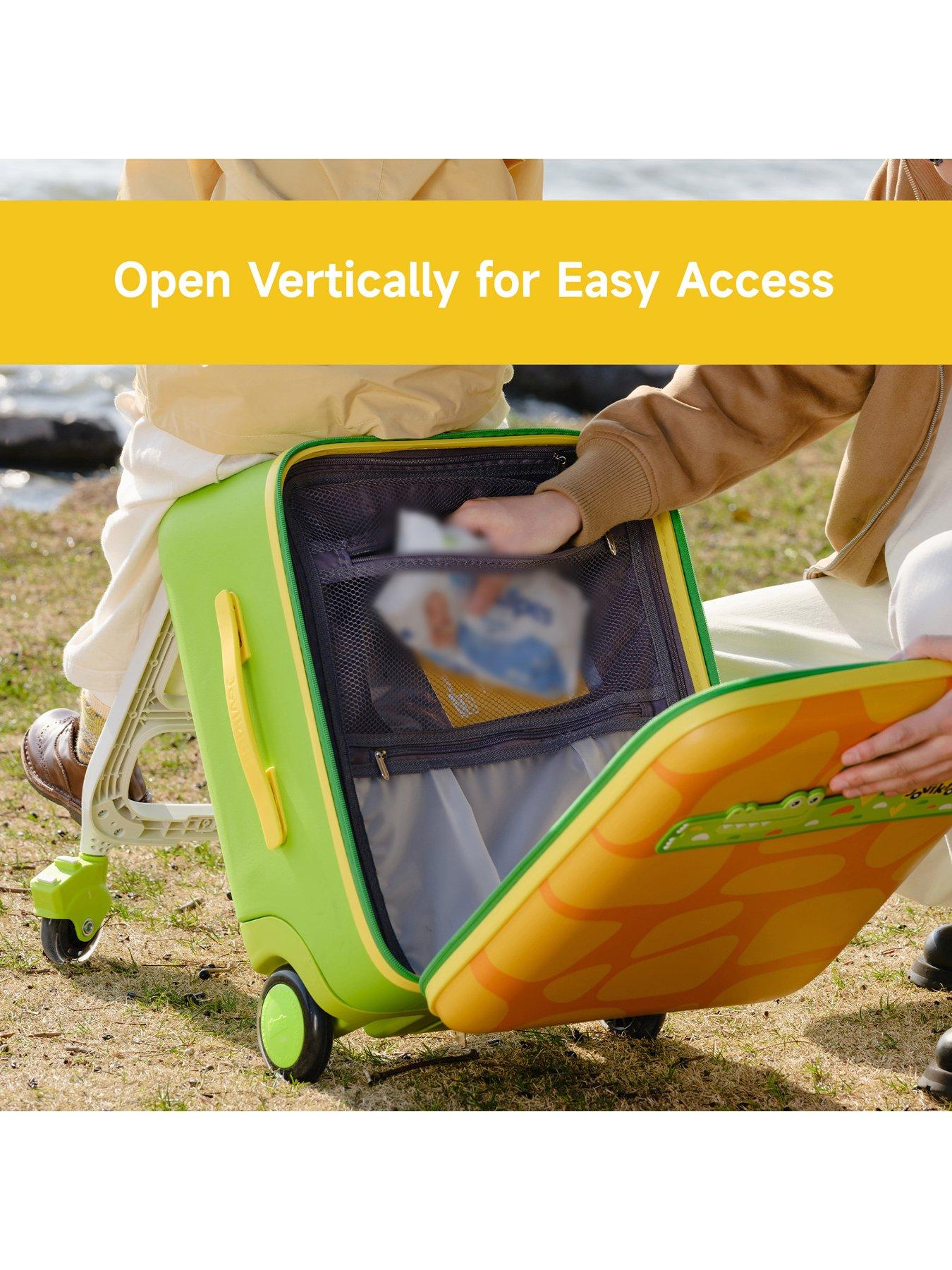 Image 4 of 7 of Jovikids 3-in-1 Children's Ride-on Suitcase - Green