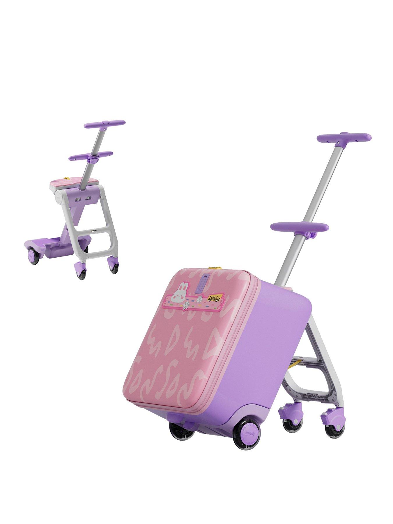 Jovikids 3-in-1 Children's Ride-on Suitcase - Pink