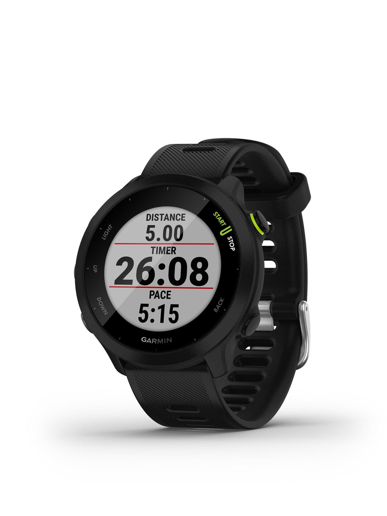 Image 7 of 8 of Garmin Forerunner 55&nbsp;GPS Watch -&nbsp;Black