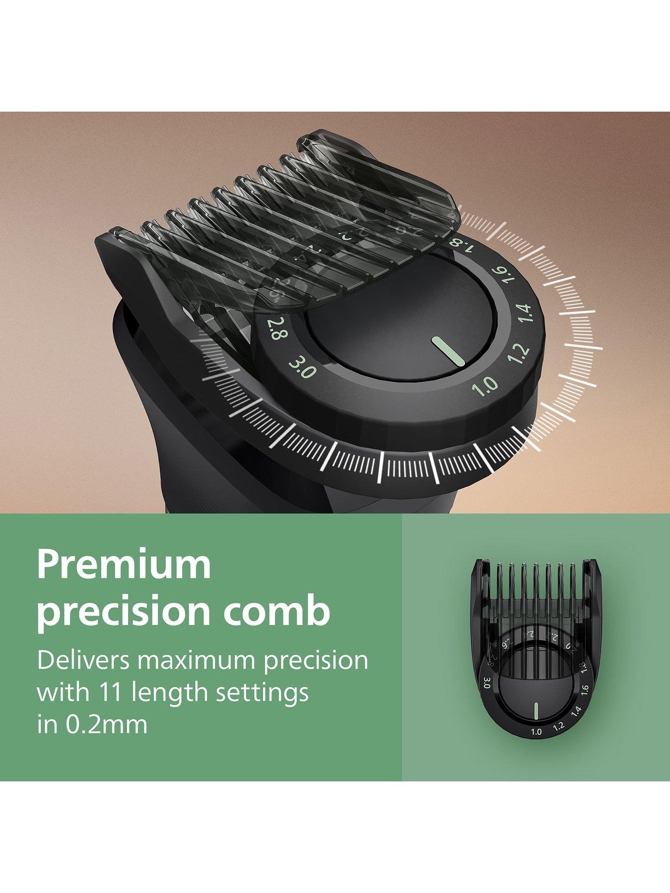 Image 6 of 8 of Philips Multigroom 7000 Series All-in-One 17-Piece Trimmer - Beard, Hair &amp; Nose, Self-sharpening Blades, 22 Length Settings (0.5-16 mm), MG7941/15