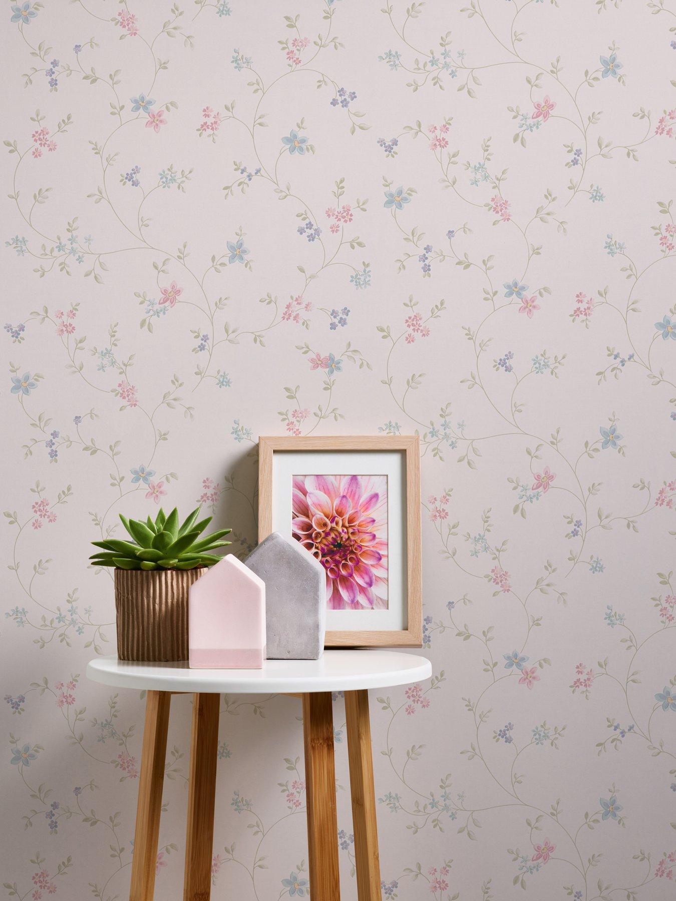 AS Creation Spring Trail Pink Non Woven Wallpaper