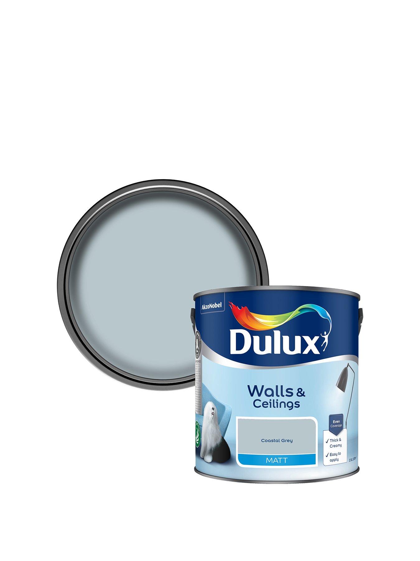 Dulux Matt Coastal Grey 2.5L Paint