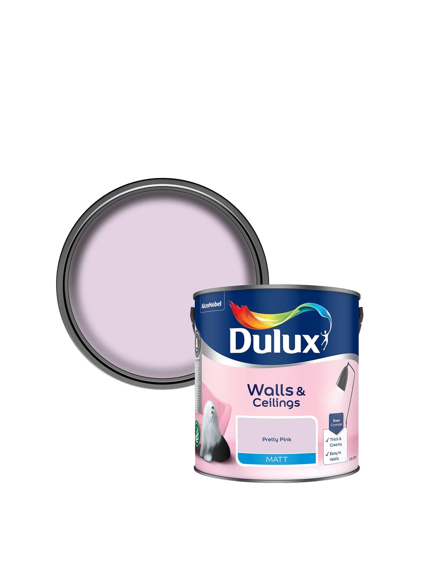 Dulux Matt Pretty Pink 2.5L Paint