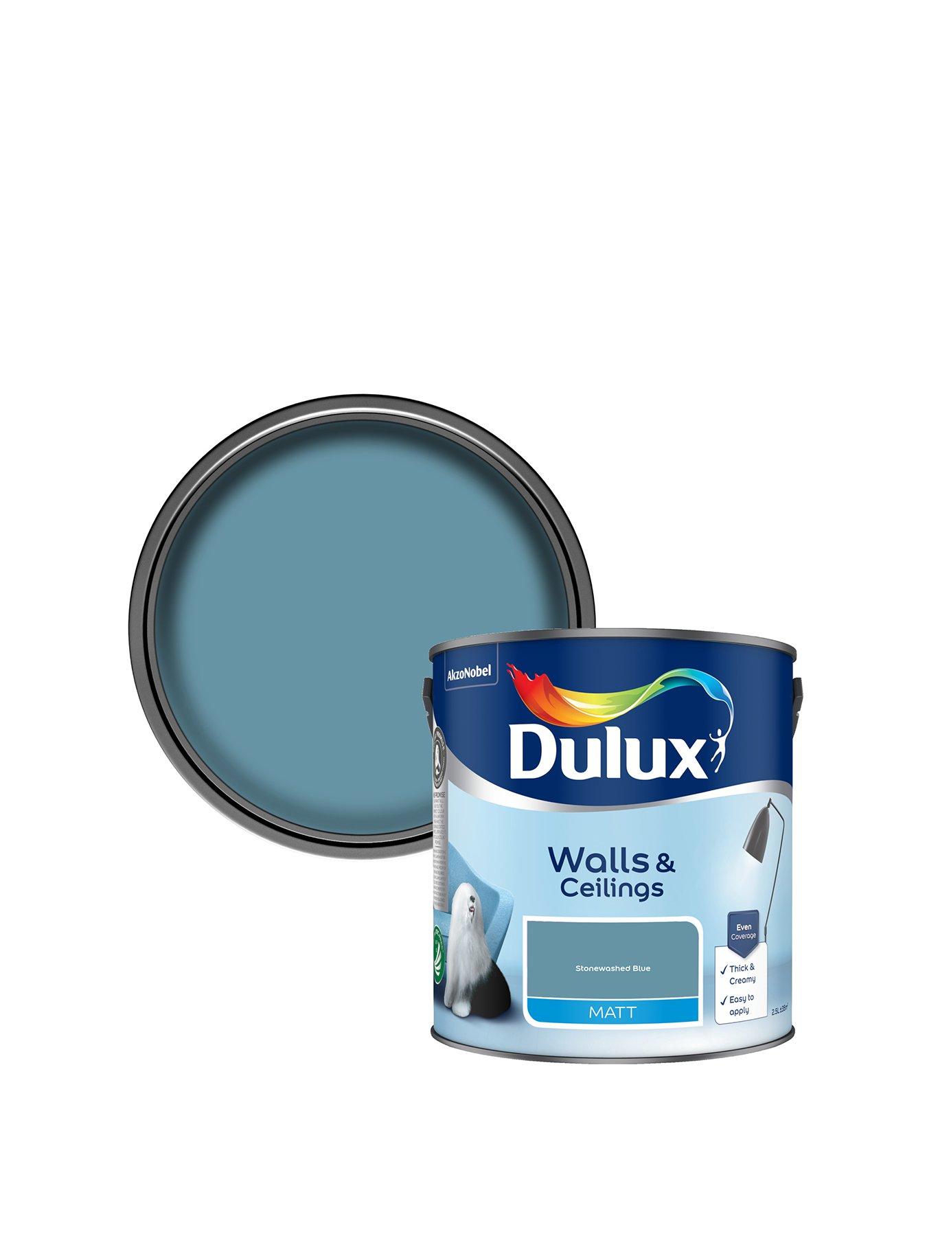 Dulux Matt Stonewashed Blue 2.5L Paint