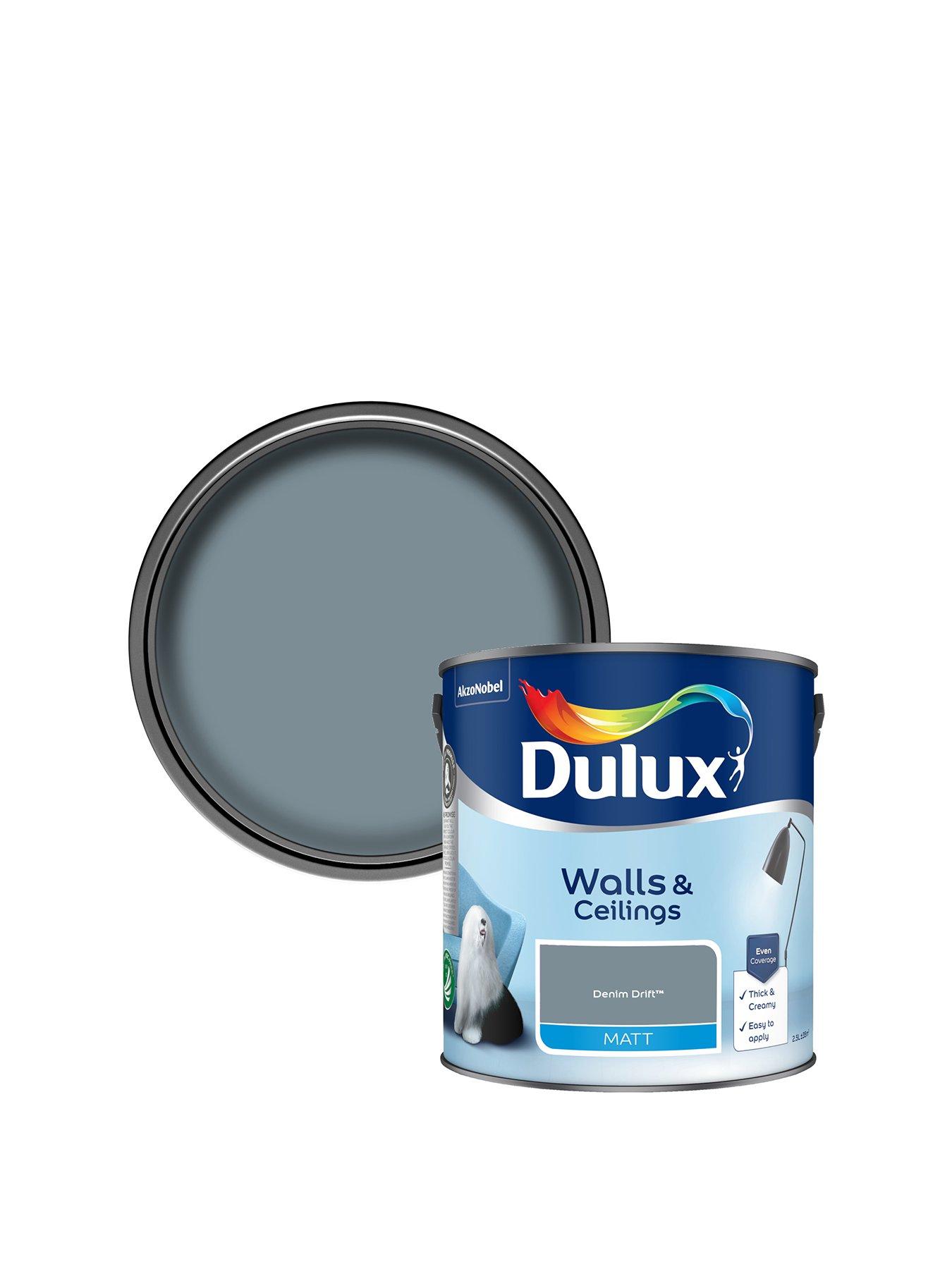 Image 1 of 6 of Dulux Matt Denim Drift 2.5L Paint