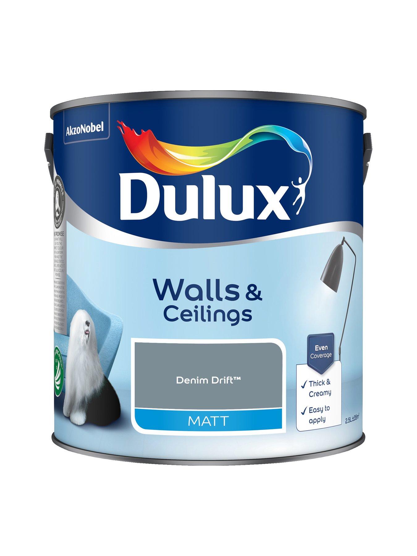 Image 2 of 6 of Dulux Matt Denim Drift 2.5L Paint