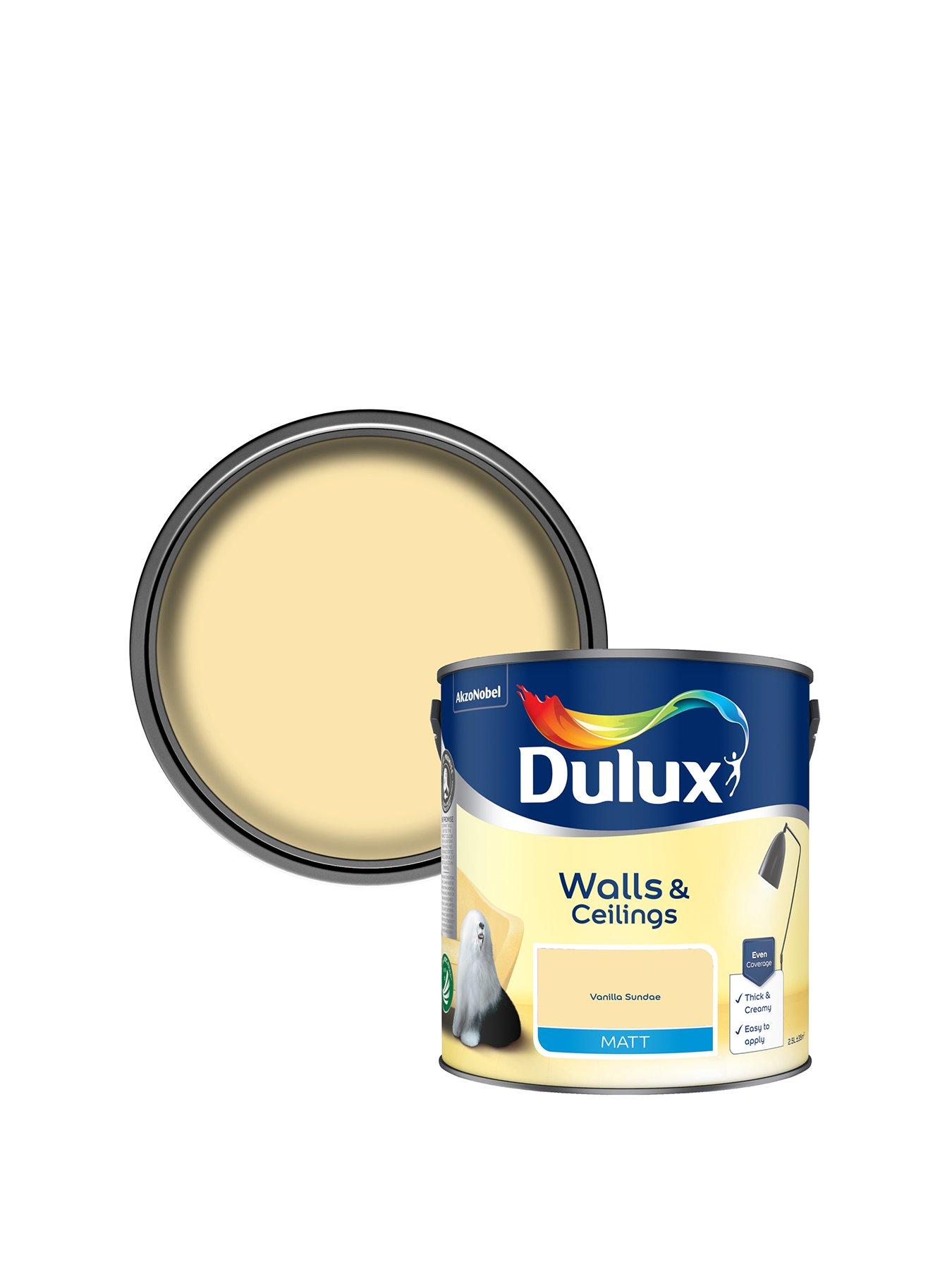 Dulux Matt Vanilla Sundae 2.5L Paint