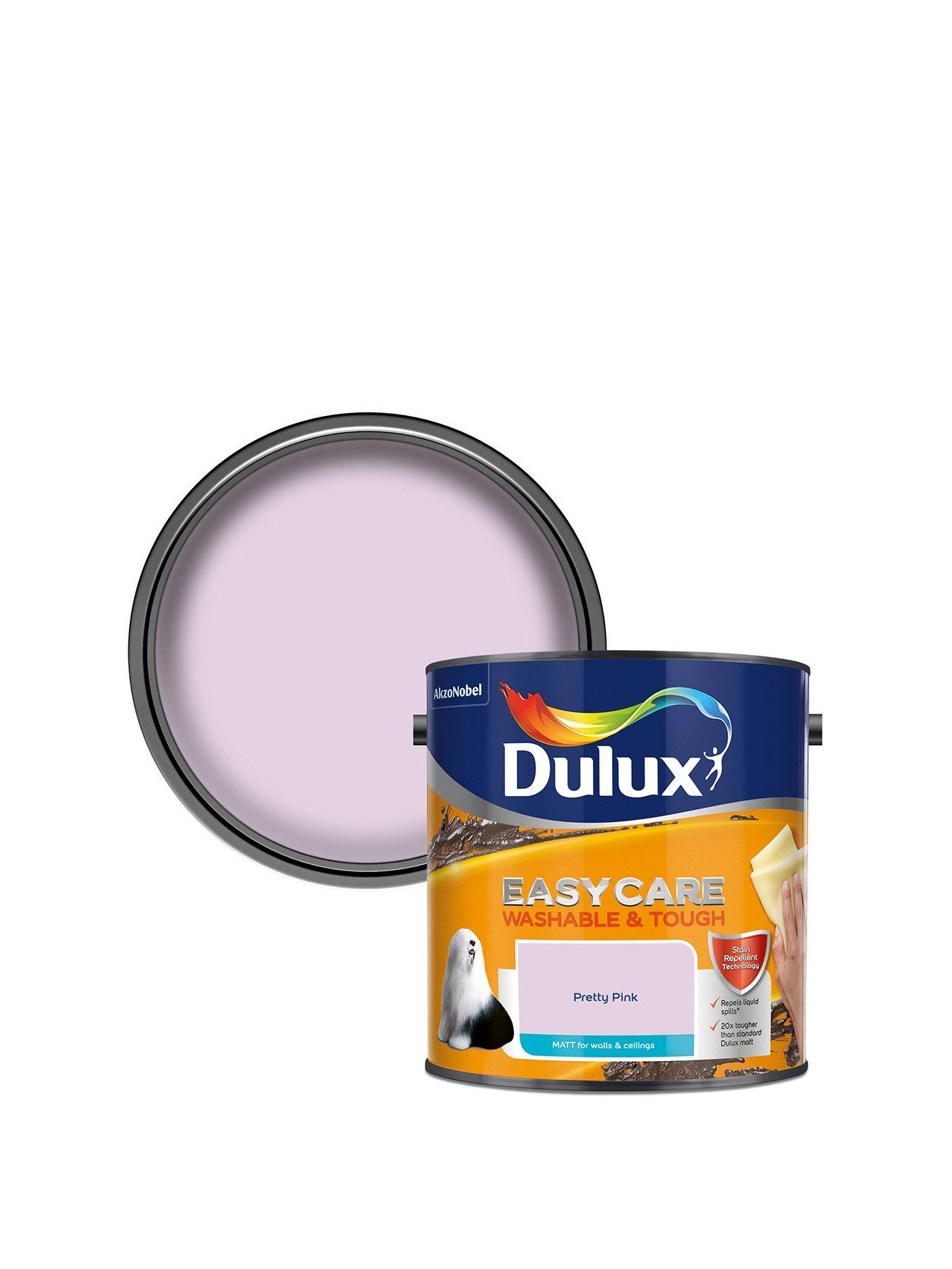 B&Q - Easycare Washable & Tough Pretty Pink Matt Wall & Ceiling Emulsion Paint2.5L - Image 5