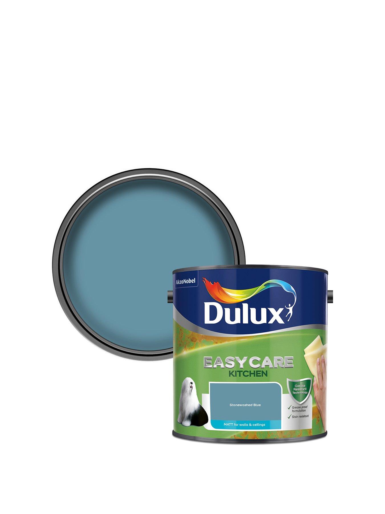 Dulux Easy Care Kitchen Matt Stonewash Blue 2.5L Paint