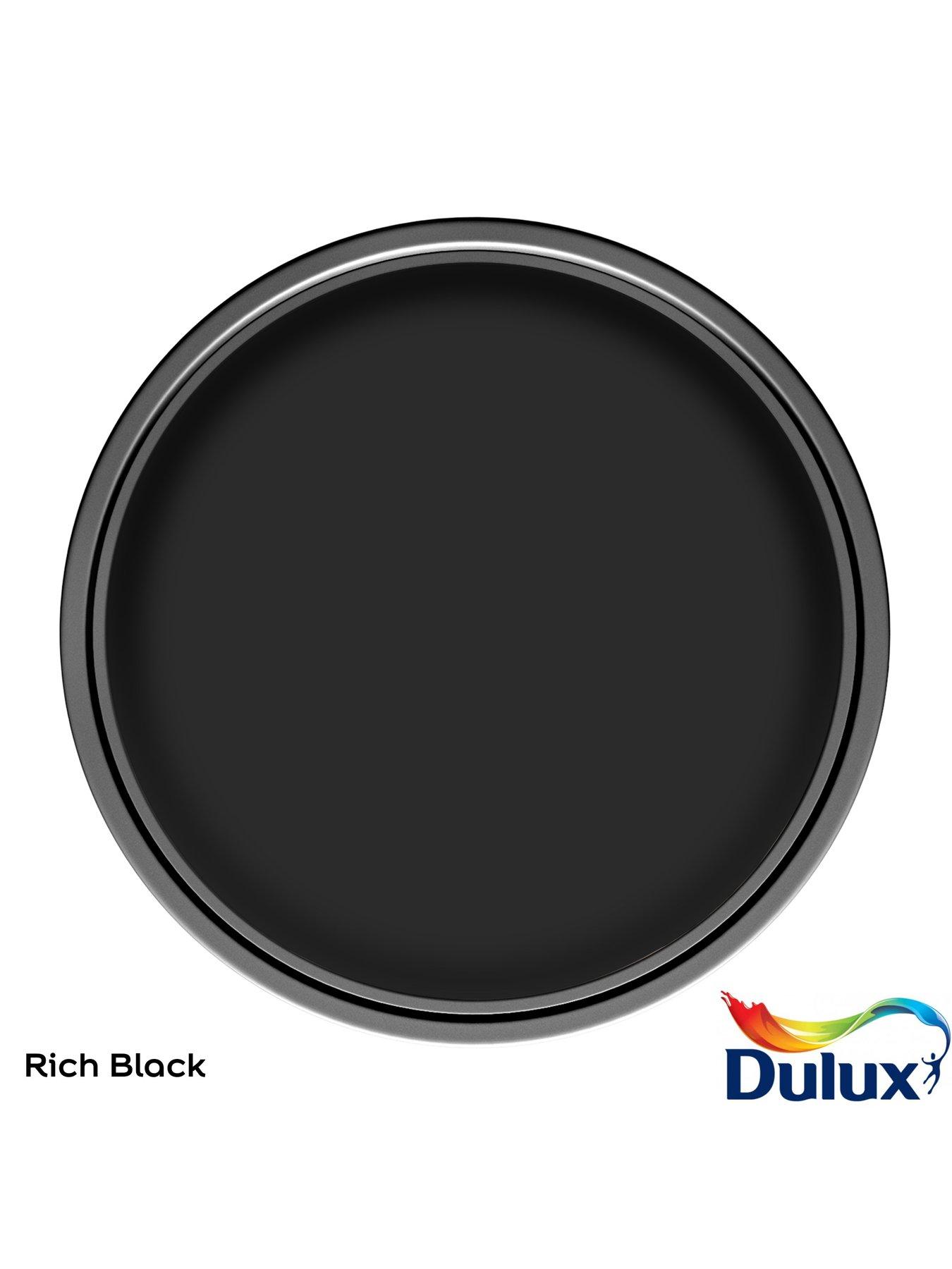 Image 4 of 7 of Dulux Matt Rich Black 2.5L Paint
