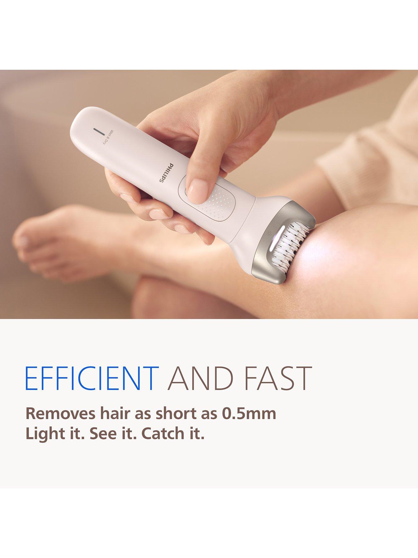 Image 7 of 8 of Philips Beauty Set Series 9900, All-In-One for Body and Face with Epilator and SkinLED, BRE738/00
