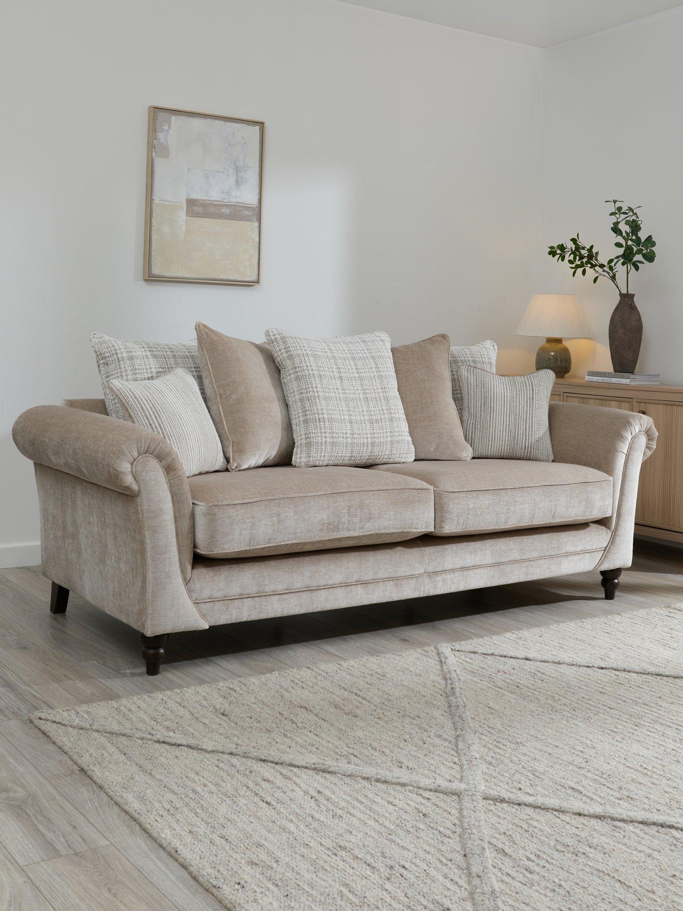 The Very Collection Highgate 4 Seater Scatter Sofa - Made to Order in the UK