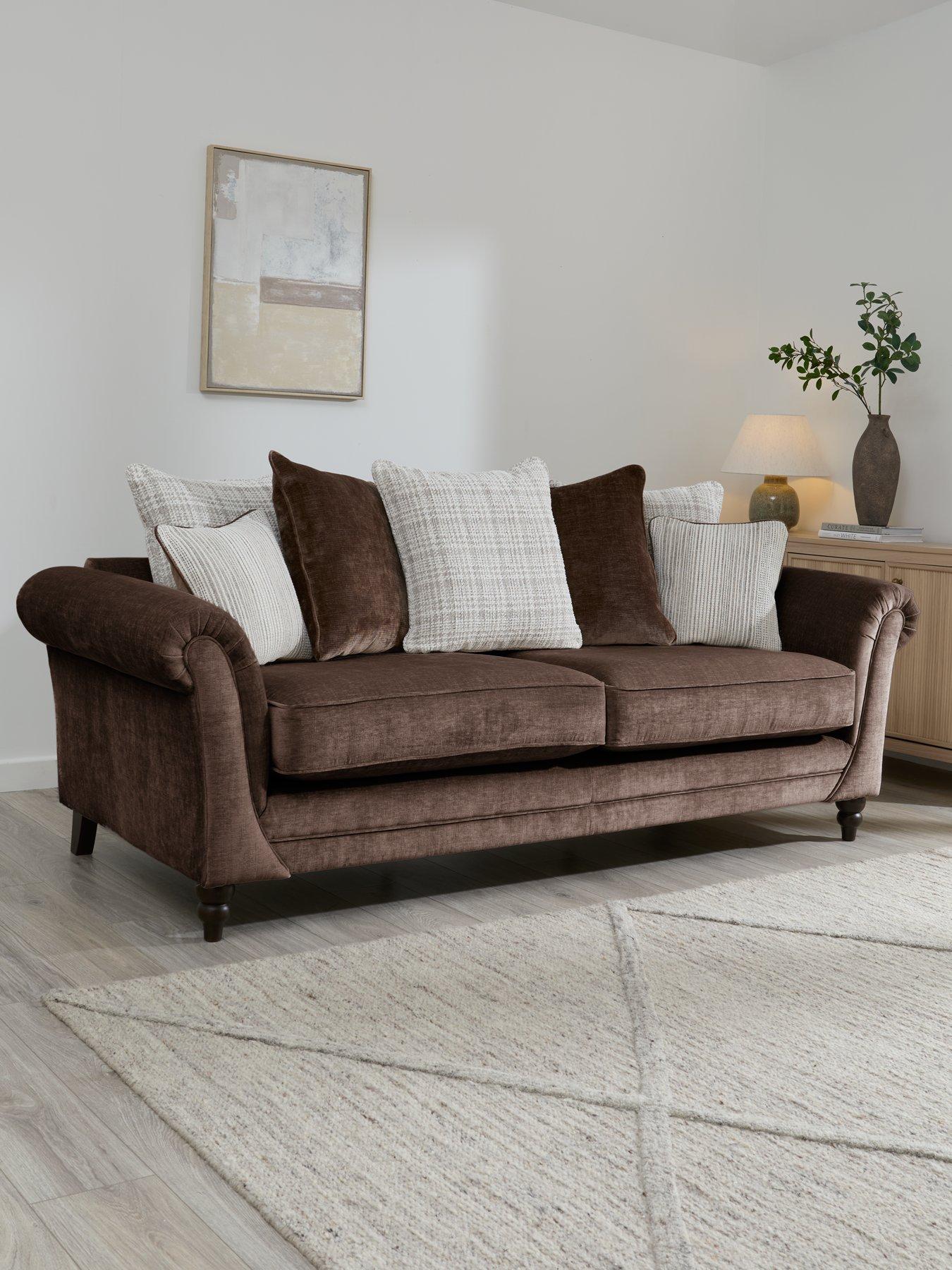 The Very Collection Highgate 4 Seater Scatter Sofa - Made to Order in the UK