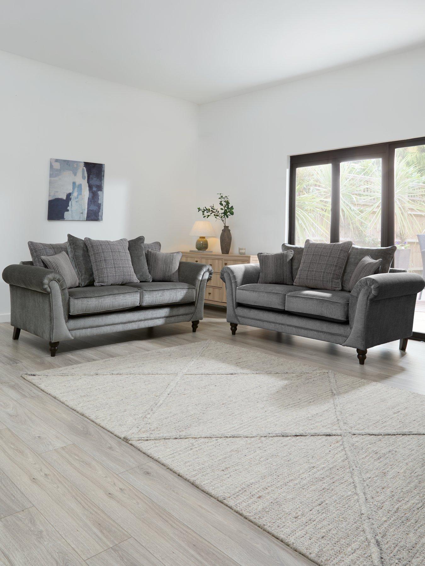 The Very Collection Highgate 3 + 2 Seater Sofa Set