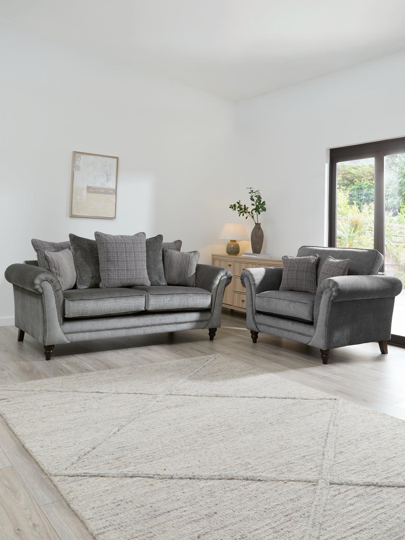 The Very Collection Highgate 3 Seater Sofa + Snuggle Chair