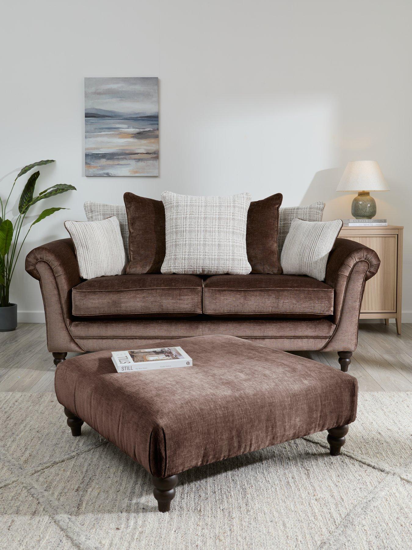The Very Collection Highgate 3 Seater + Footstool - Made to Order in the UK