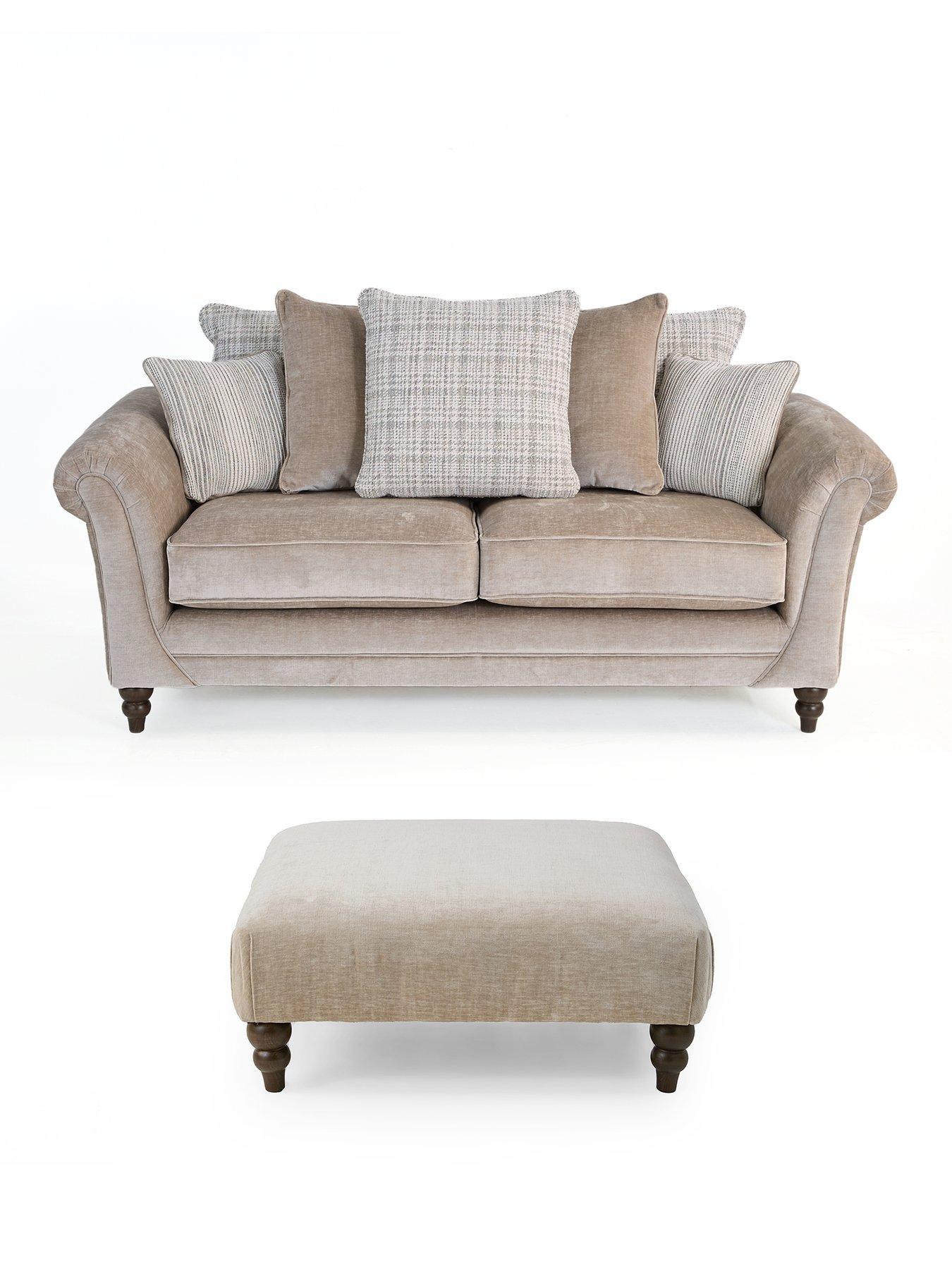Image 2 of 7 of The Very Collection Highgate 3 Seater + Footstool&nbsp;- Made to Order in the UK