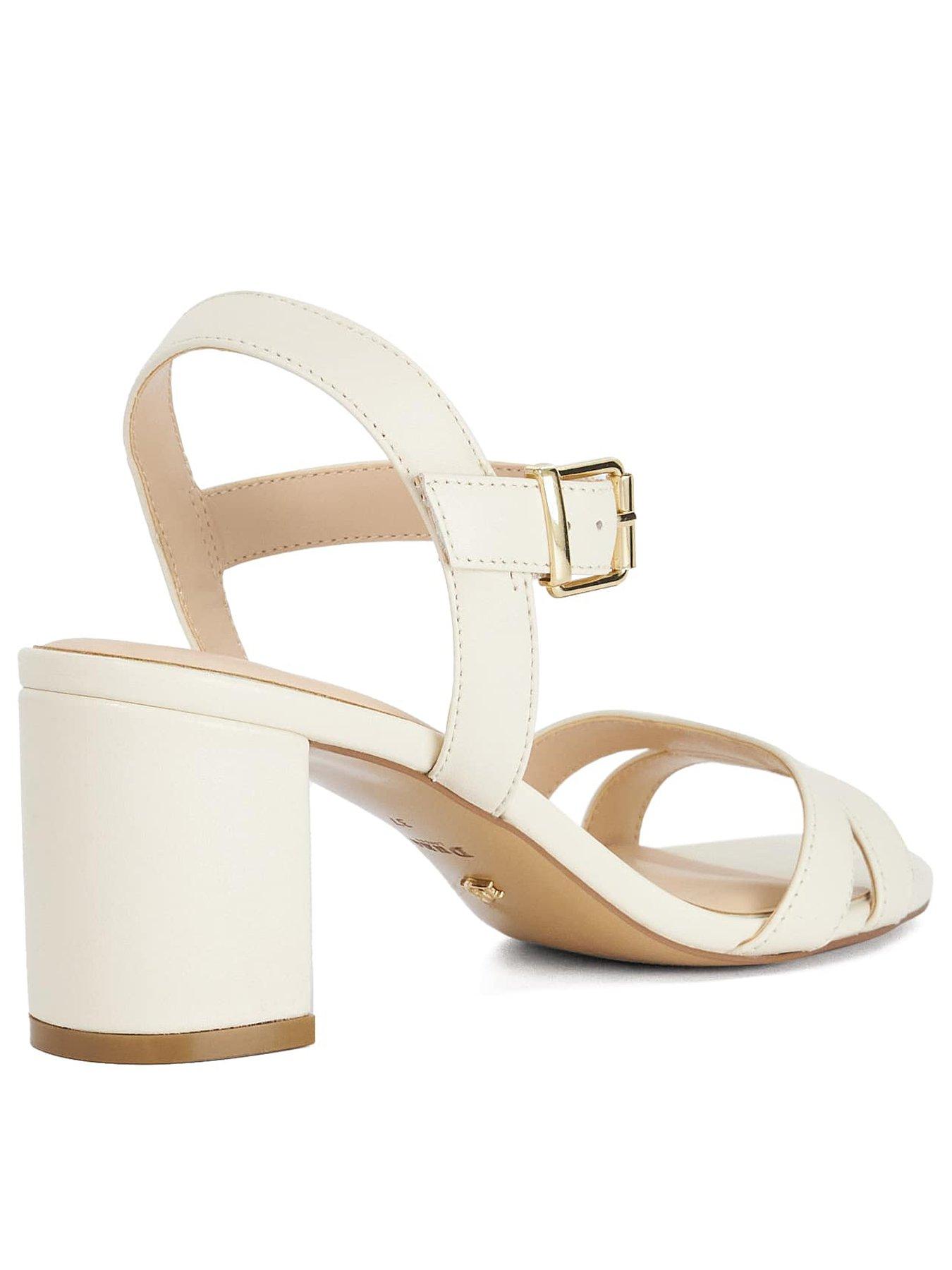Image 3 of 6 of Dune London Merisa Smart Sandals - Cream