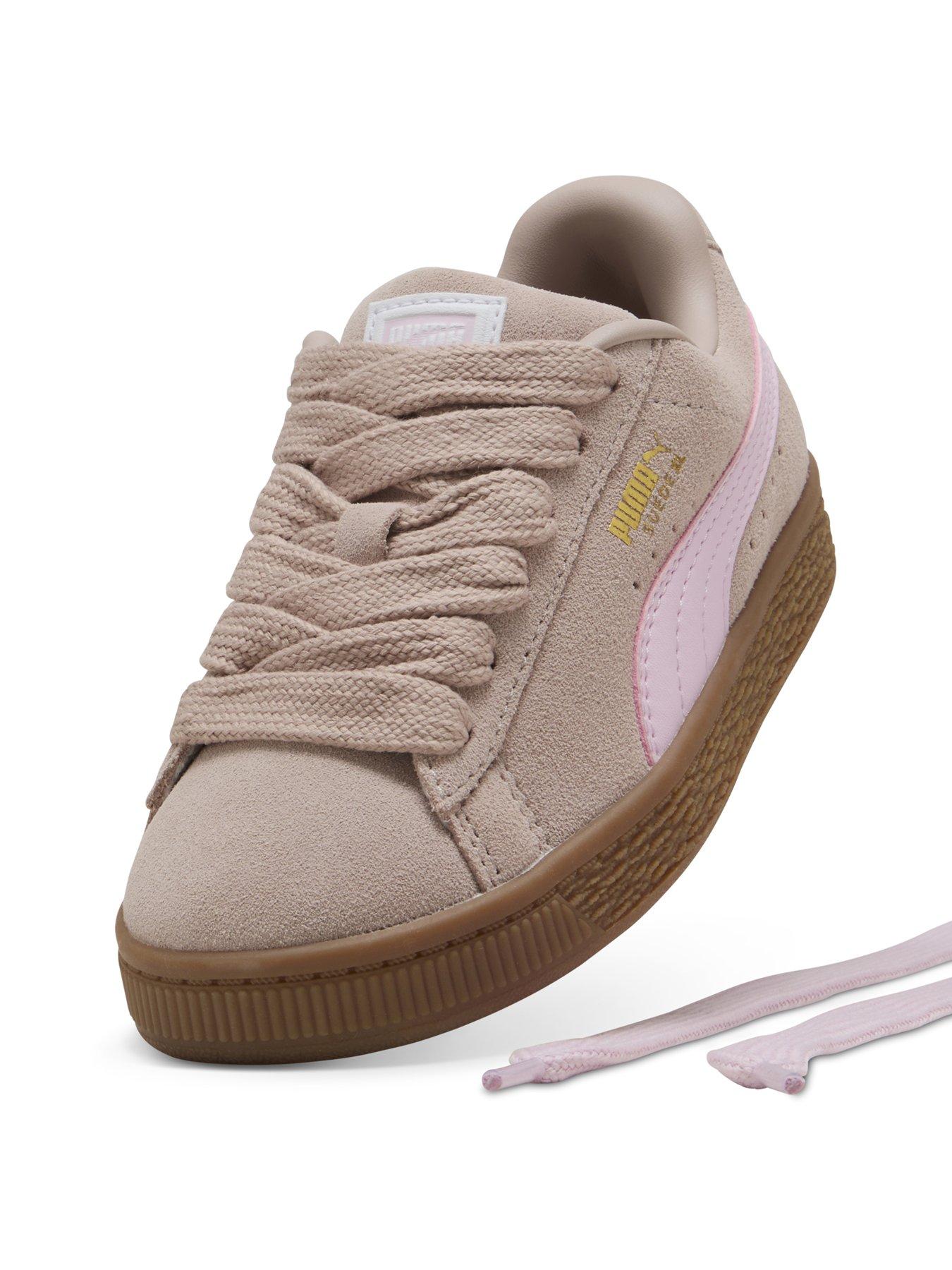 Image 6 of 6 of Puma Kids Suede Xl Ps Trainers - Pink