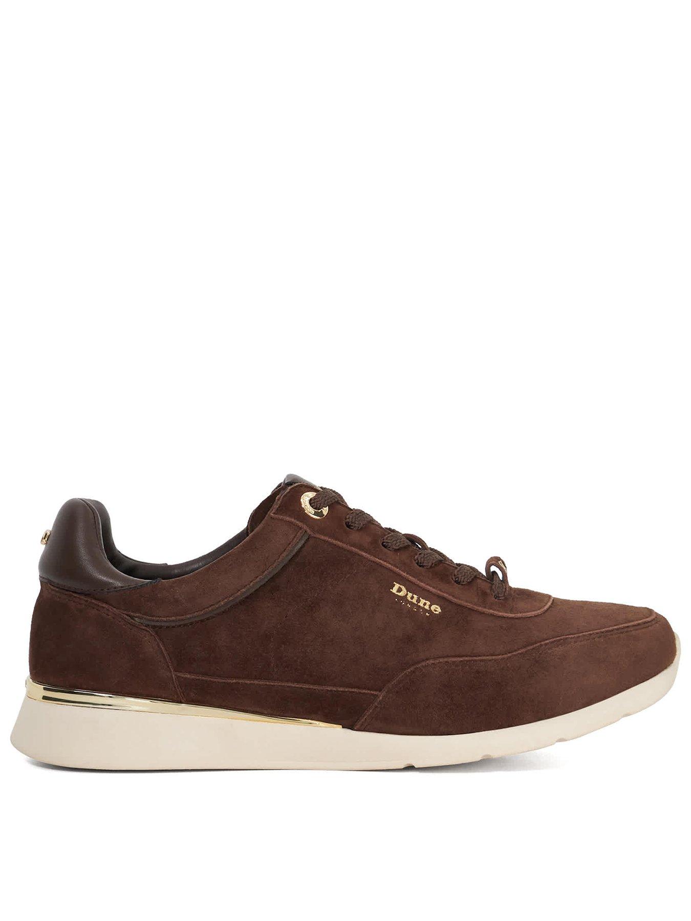 Dune London Entitle Trainers, Brown, Size 3, Women