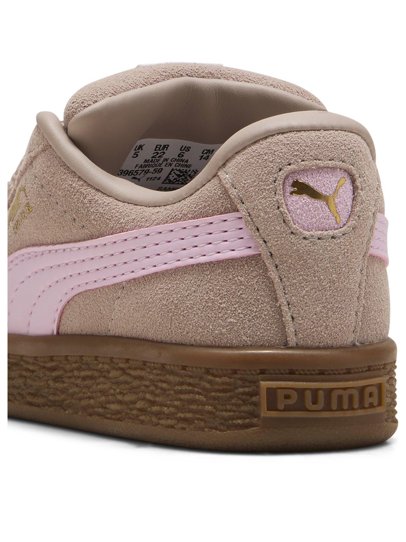 Image 3 of 6 of Puma Infants Suede Xl Ac Trainers - Pink