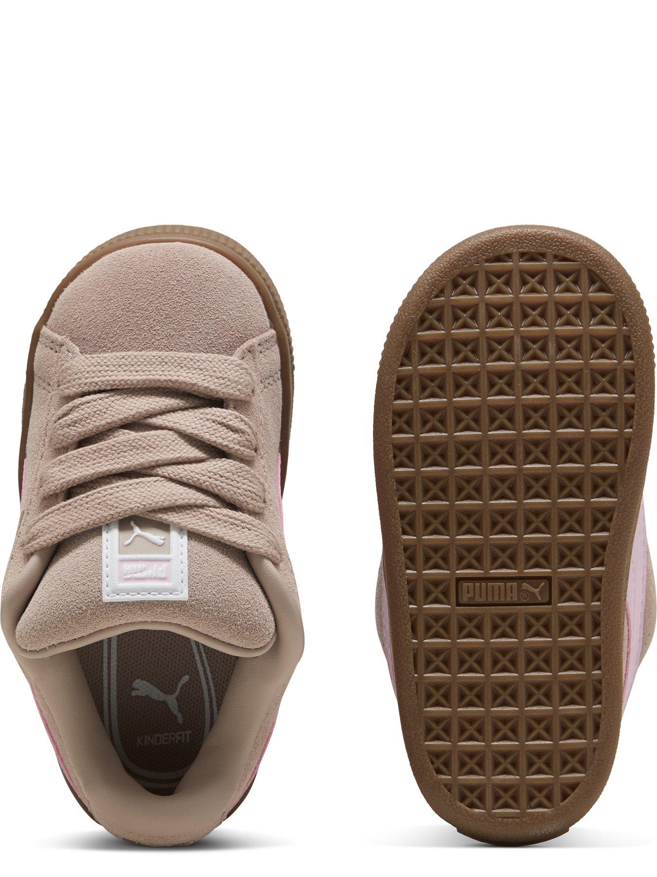 Image 4 of 6 of Puma Infants Suede Xl Ac Trainers - Pink