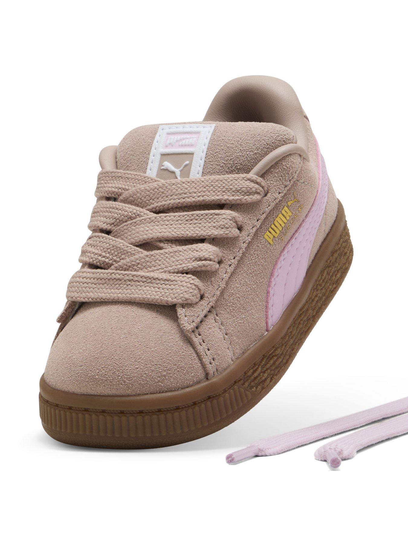 Image 6 of 6 of Puma Infants Suede Xl Ac Trainers - Pink