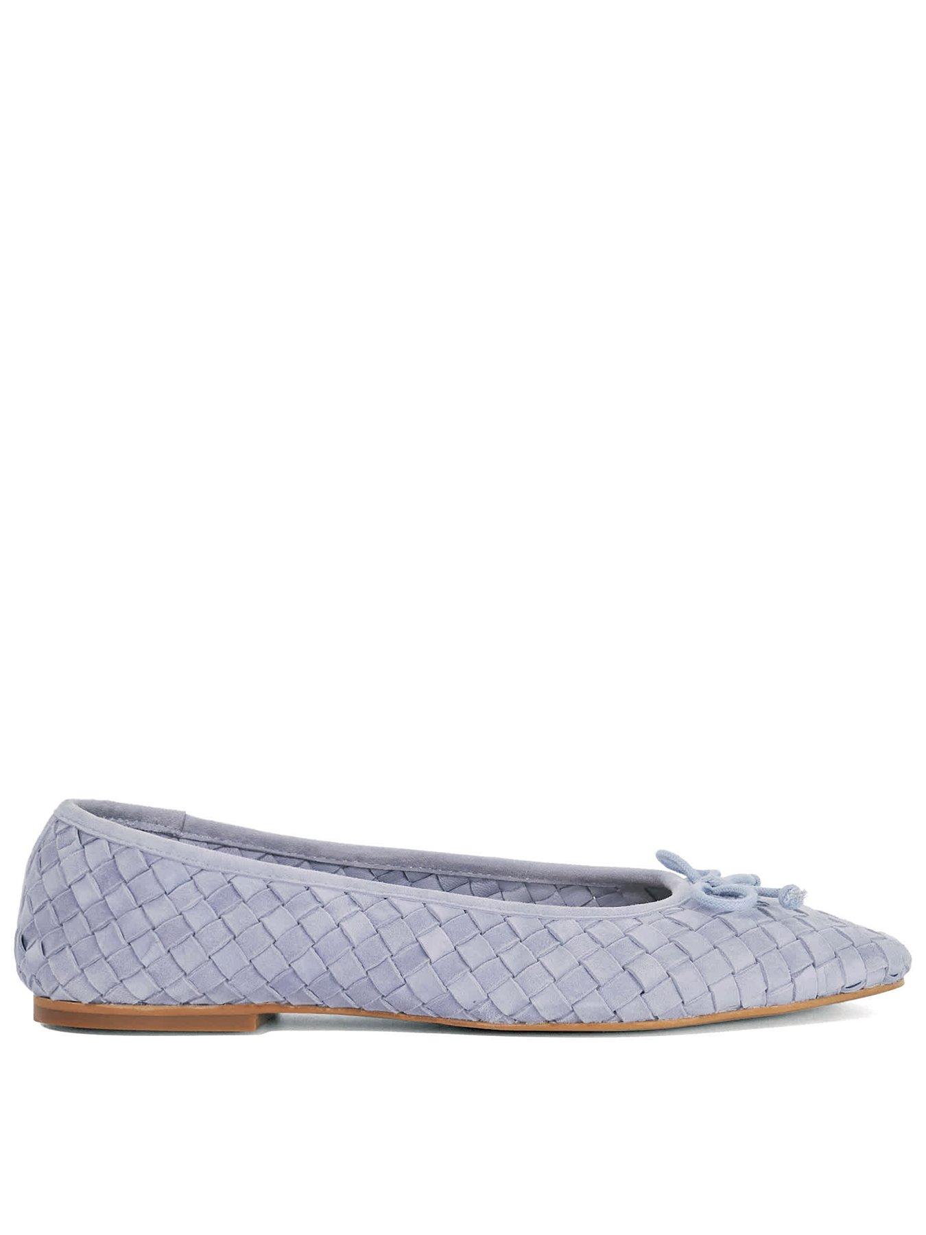 Dune London Heat Ballet Pumps - Blue