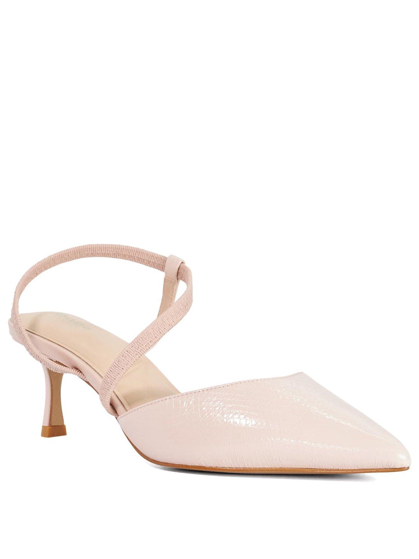 Image 2 of 5 of Dune London Charming Court Shoes - Pale Pink