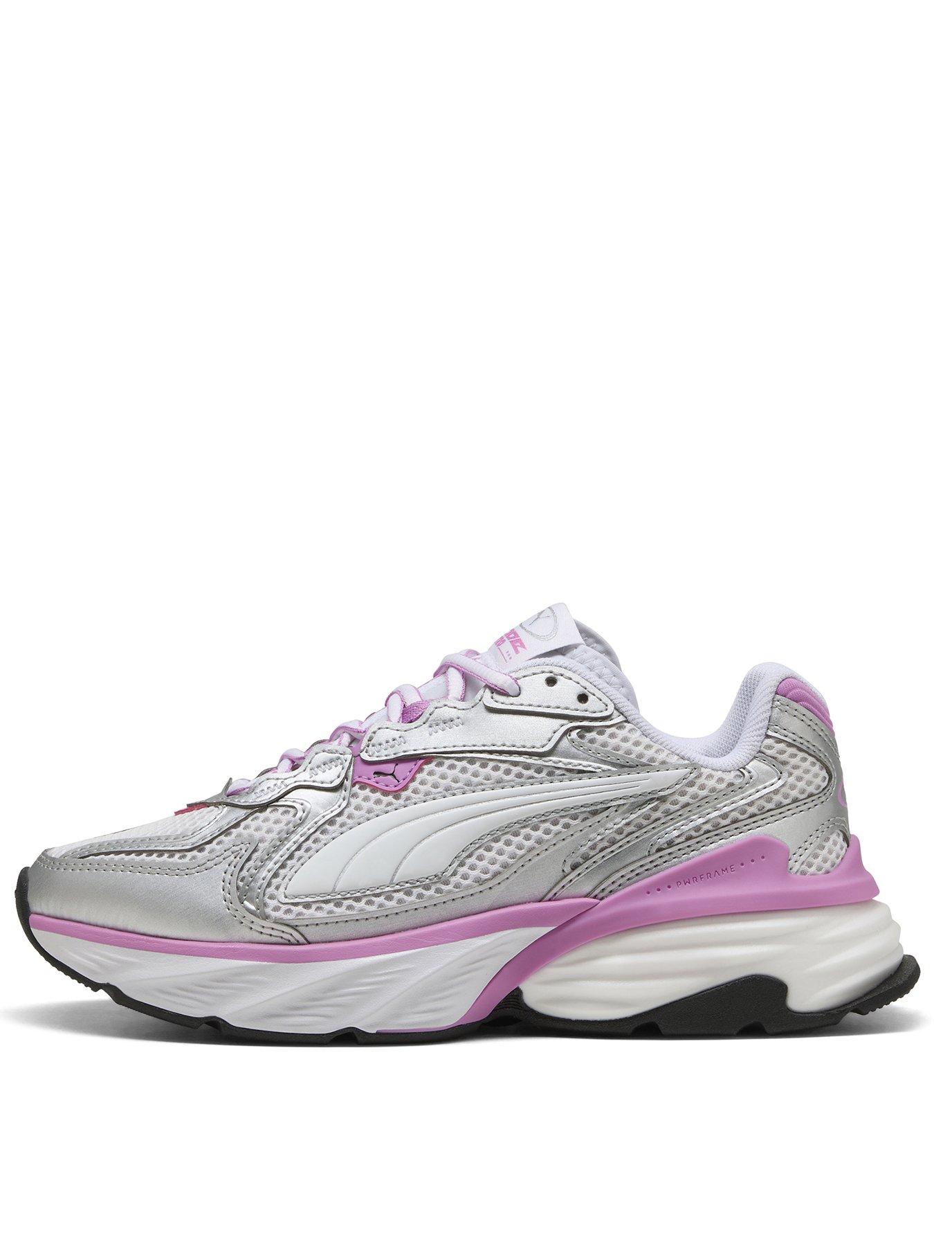 Puma Junior Fade Nitro Ls - Silver