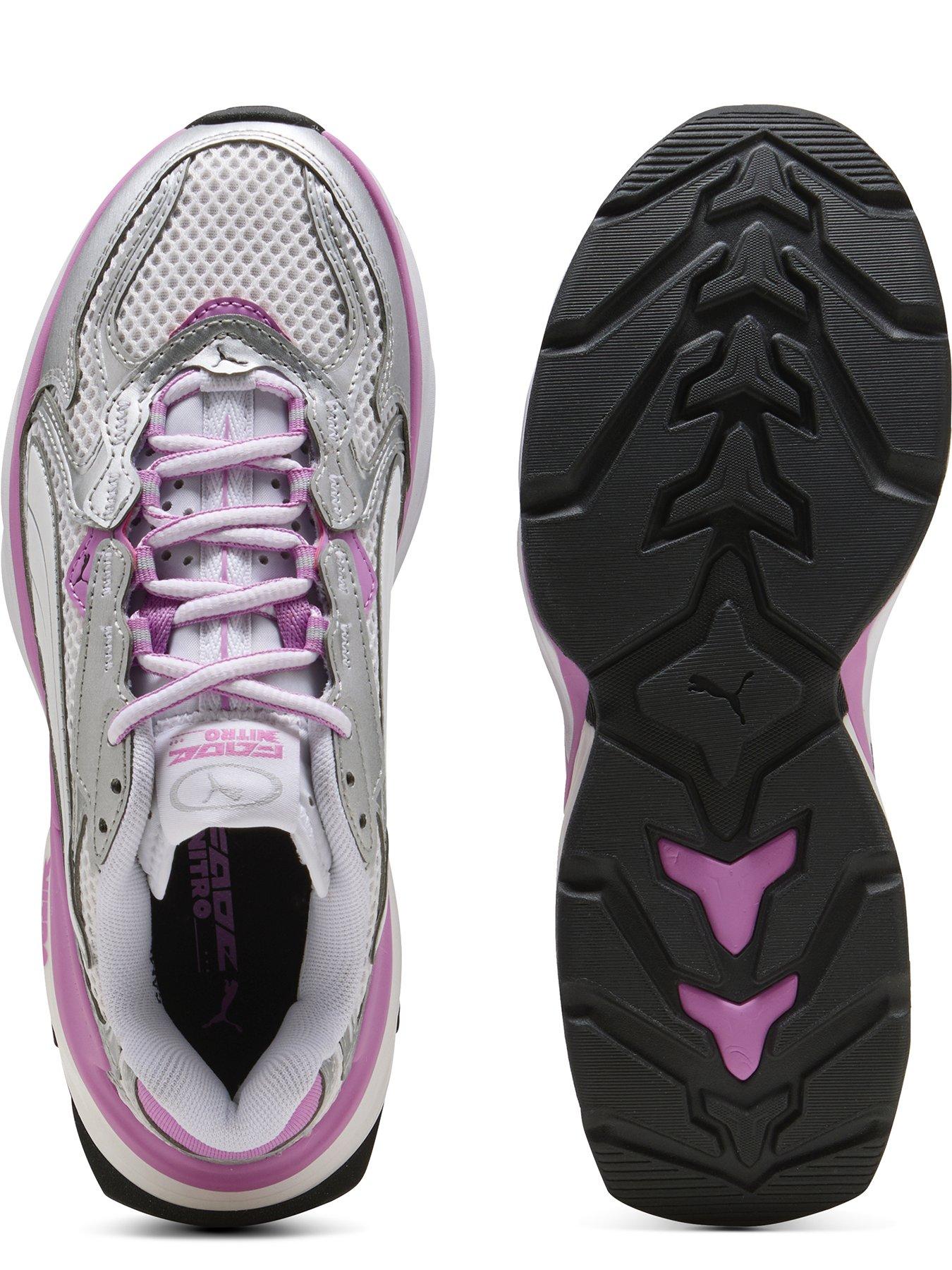 Image 4 of 6 of Puma Junior Fade Nitro LS Trainers - Silver