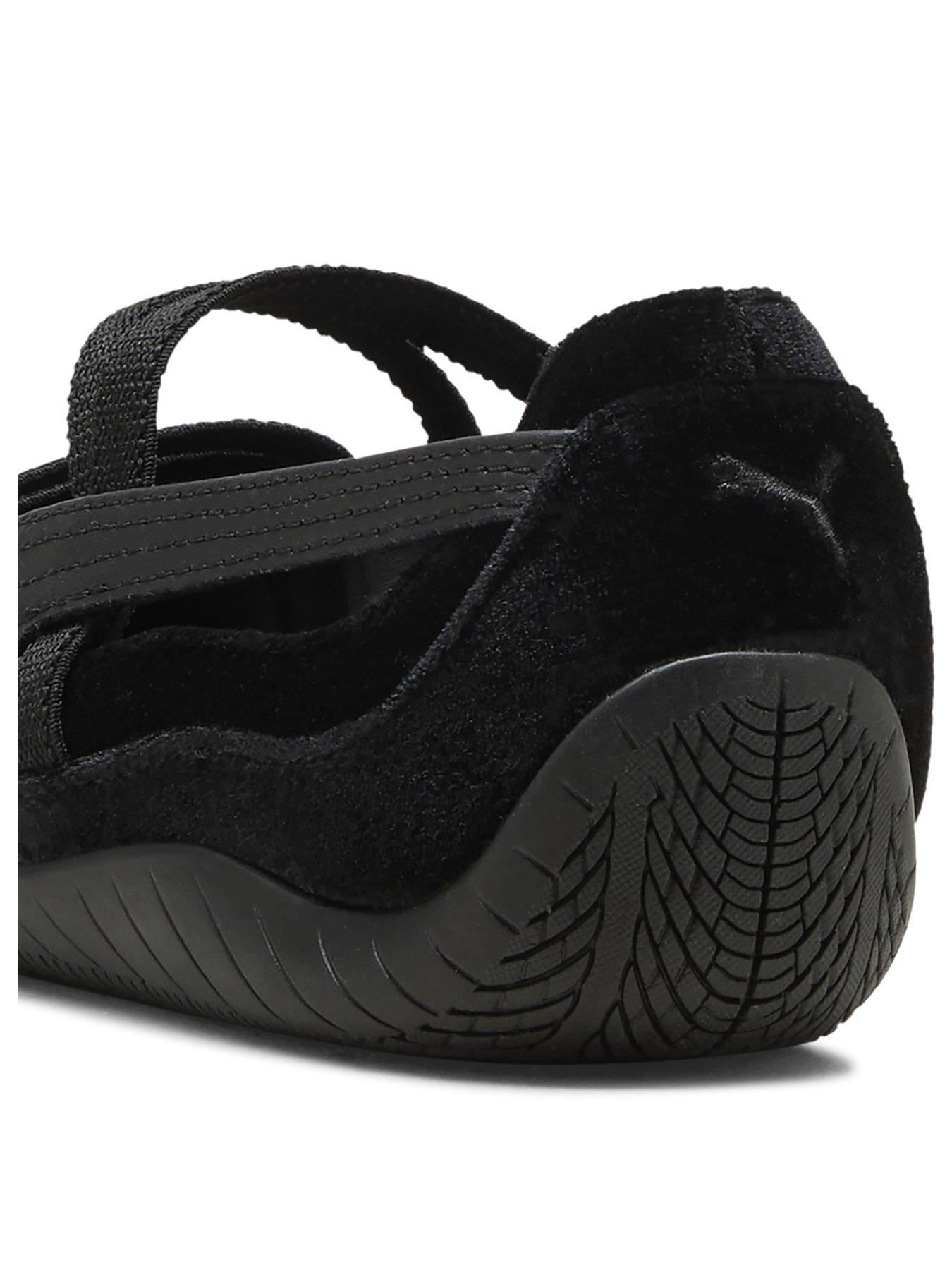 Image 3 of 6 of Puma Junior Speedcat Ballet Velvet Trainers - Black