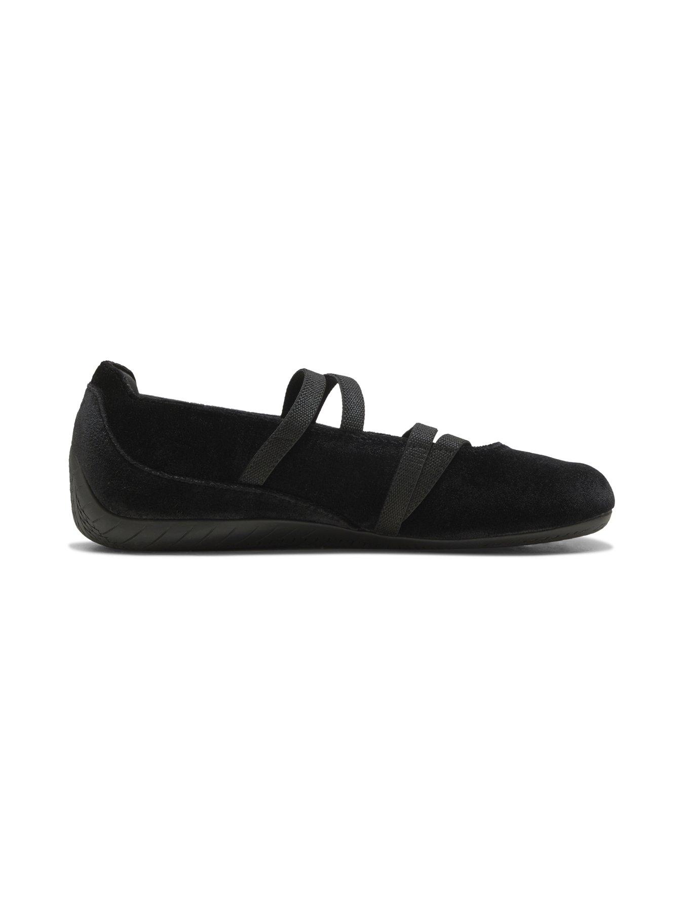 Image 5 of 6 of Puma Junior Speedcat Ballet Velvet Trainers - Black