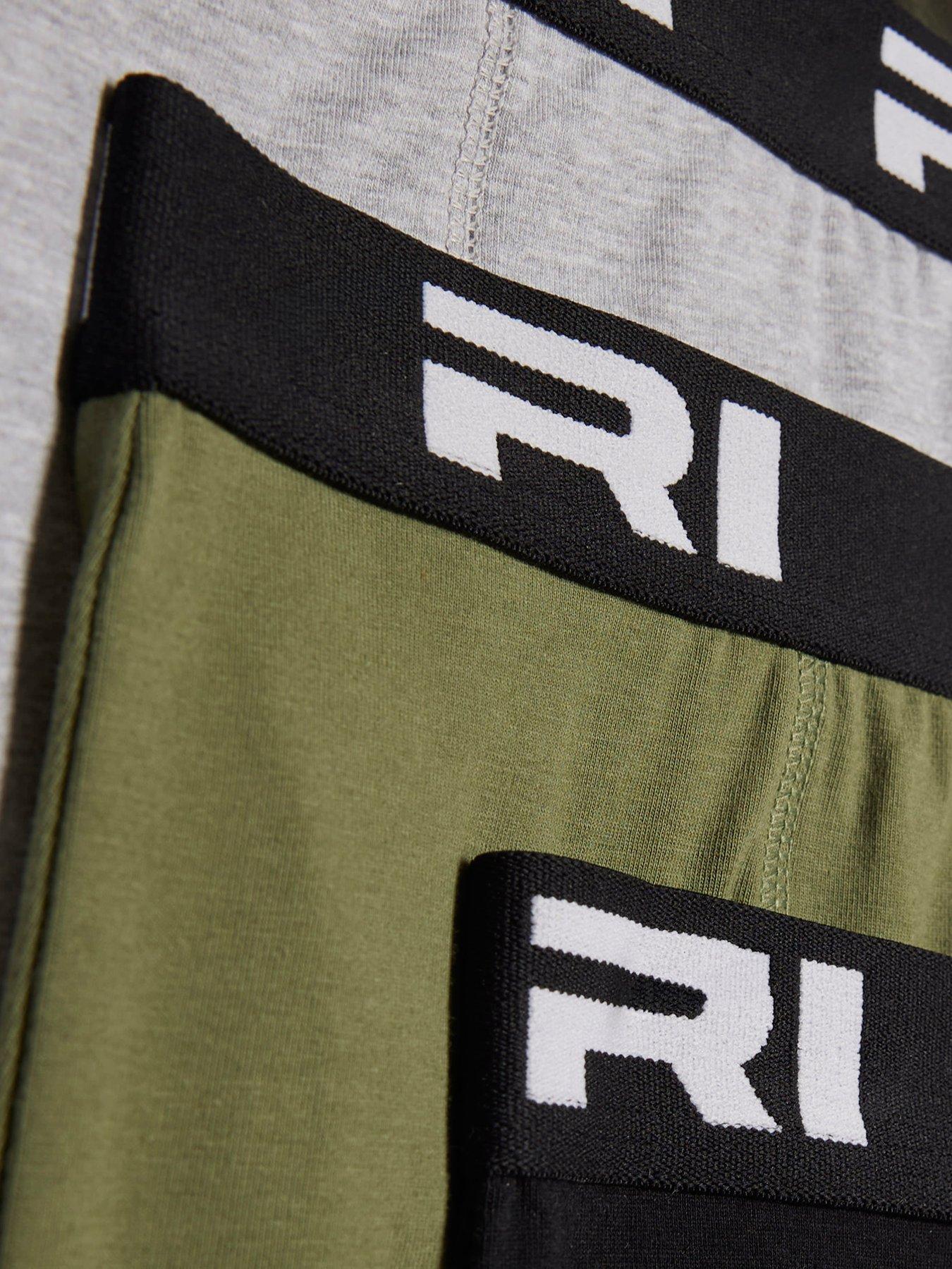 Image 3 of 4 of River Island Older Boys 5 Pack Ri Boxers - Multi