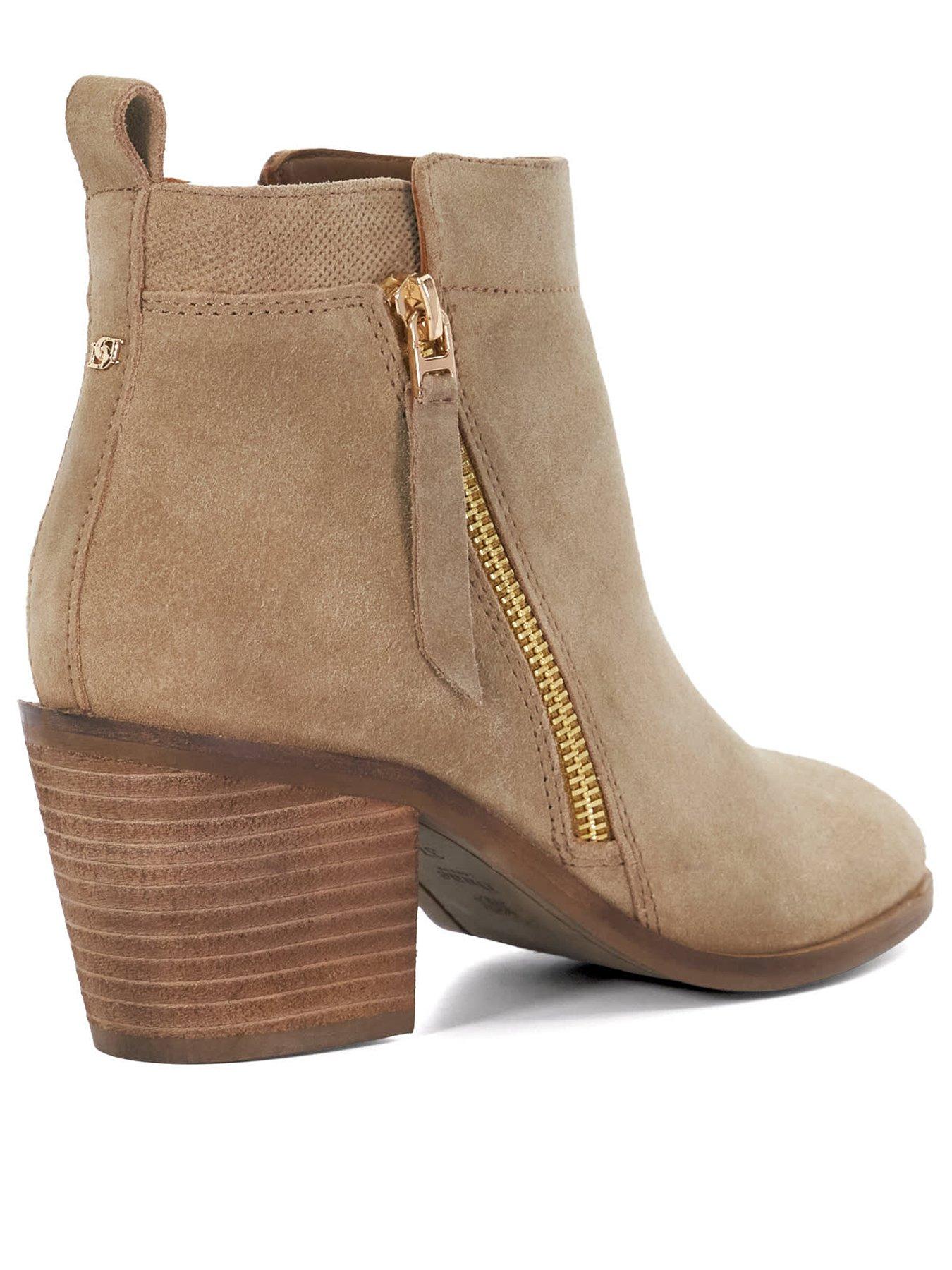 Image 3 of 6 of Dune London Paicing Ankle Boots - Taupe