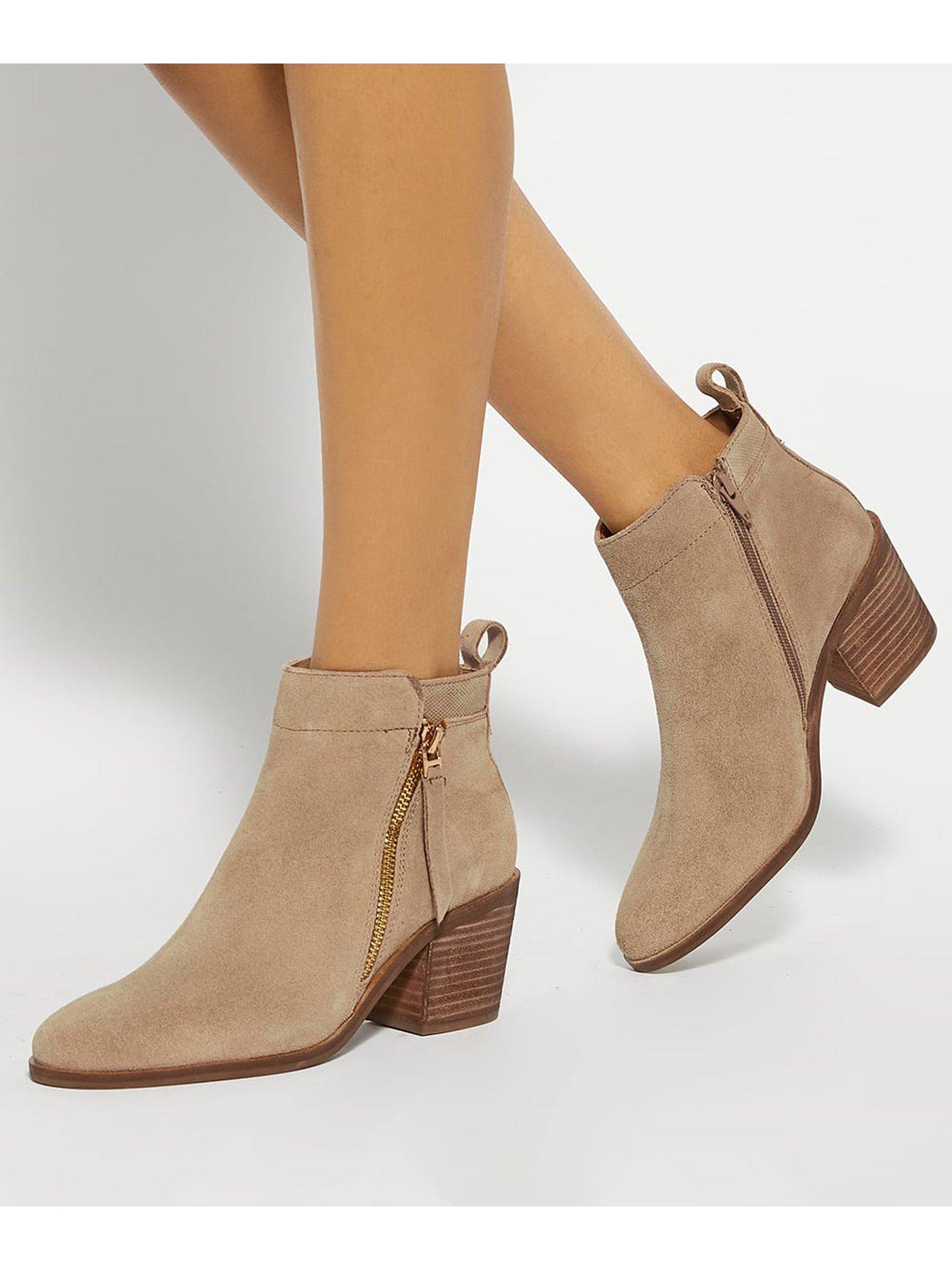 Image 6 of 6 of Dune London Paicing Ankle Boots - Taupe