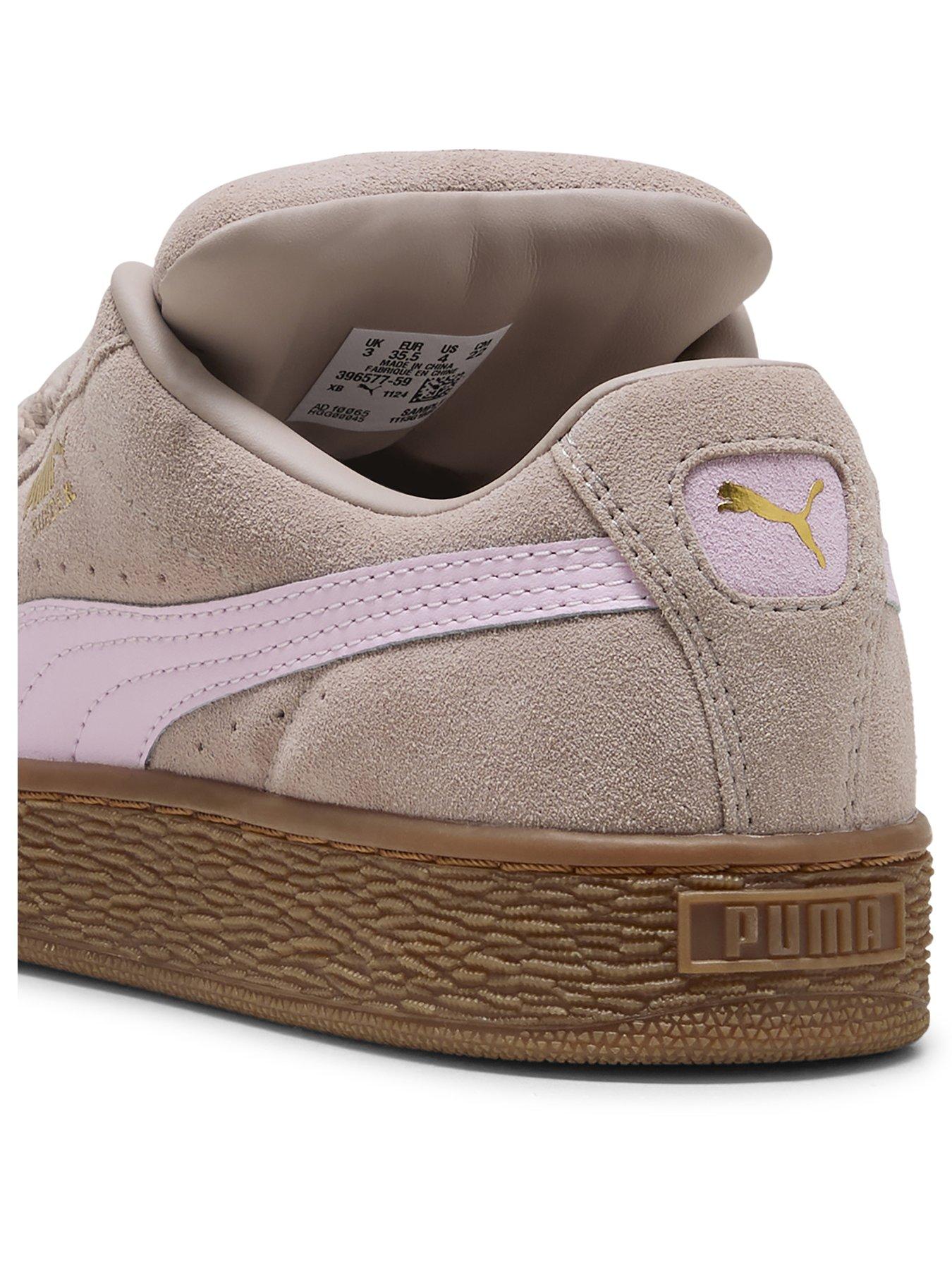Image 3 of 7 of Puma Junior Suede Xl Trainers - Pink