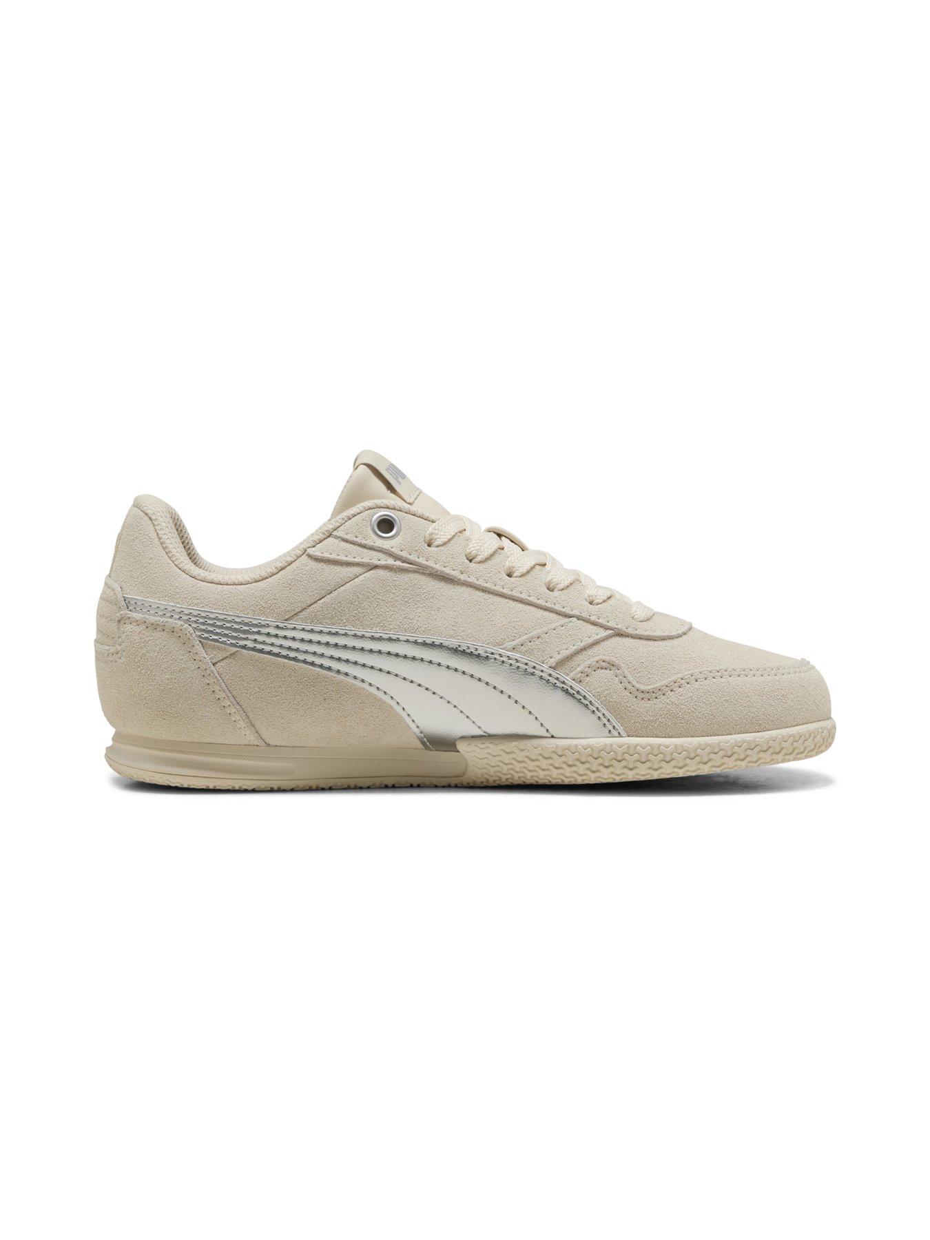 Image 5 of 6 of Puma Junior Bella Donna Sd Metallic Trainers - White
