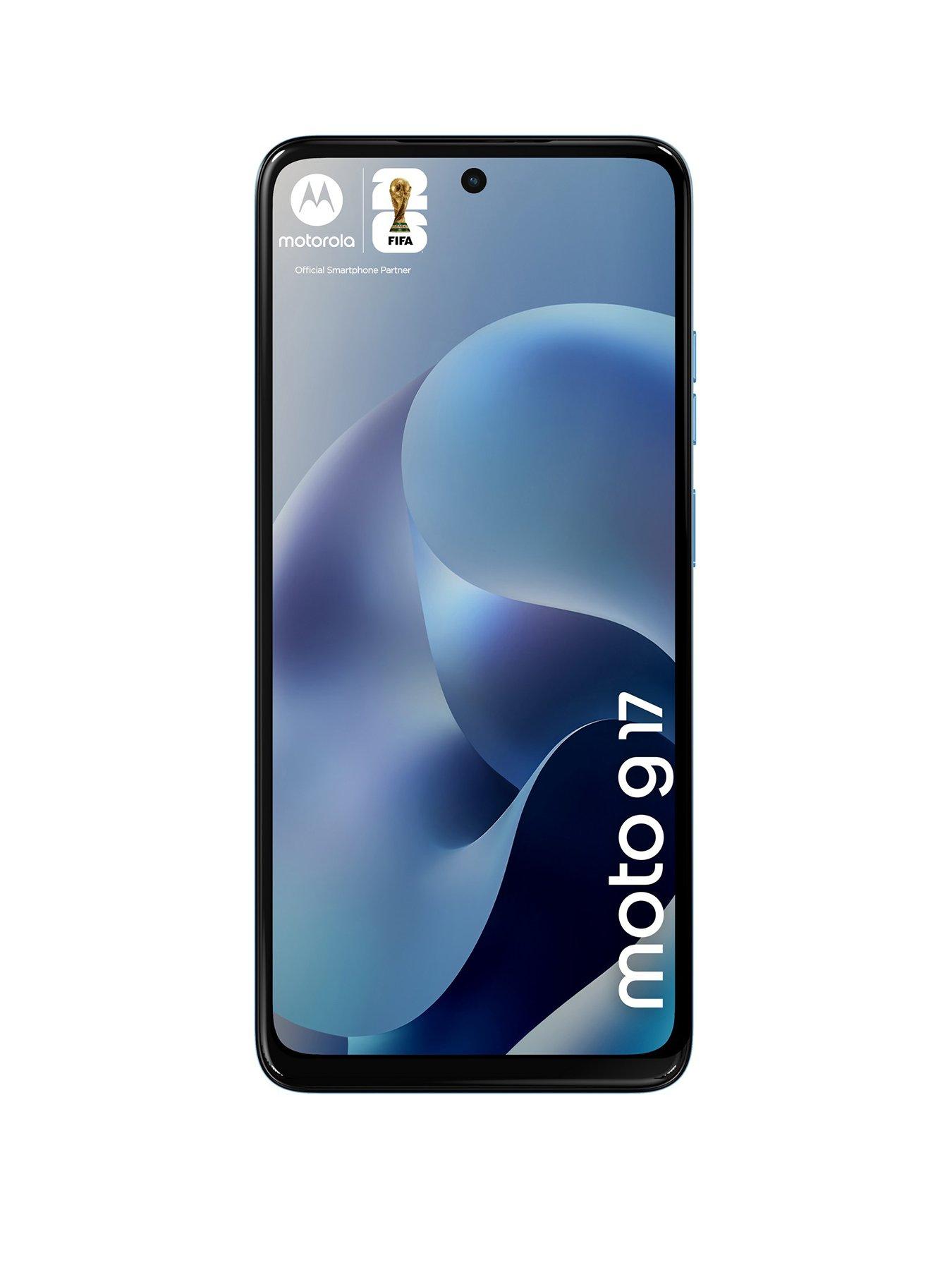 Motorola G17 - 128GB, PANTONE Alaskan Blue